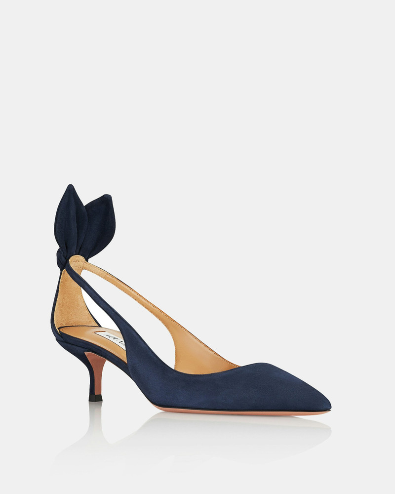 AQUAZZURA Bow Tie Pump 50 outlook