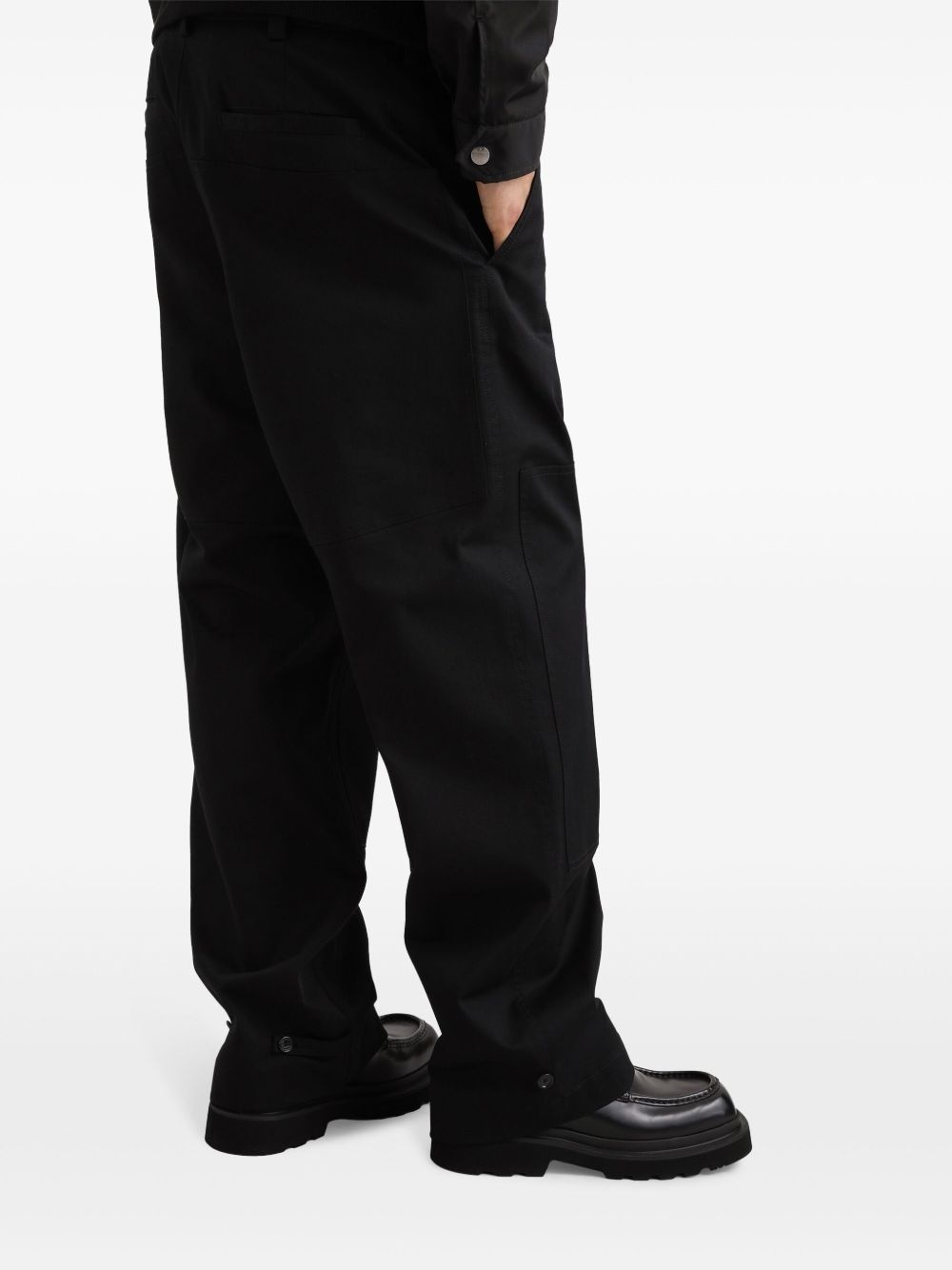 logo-plaque trousers - 5