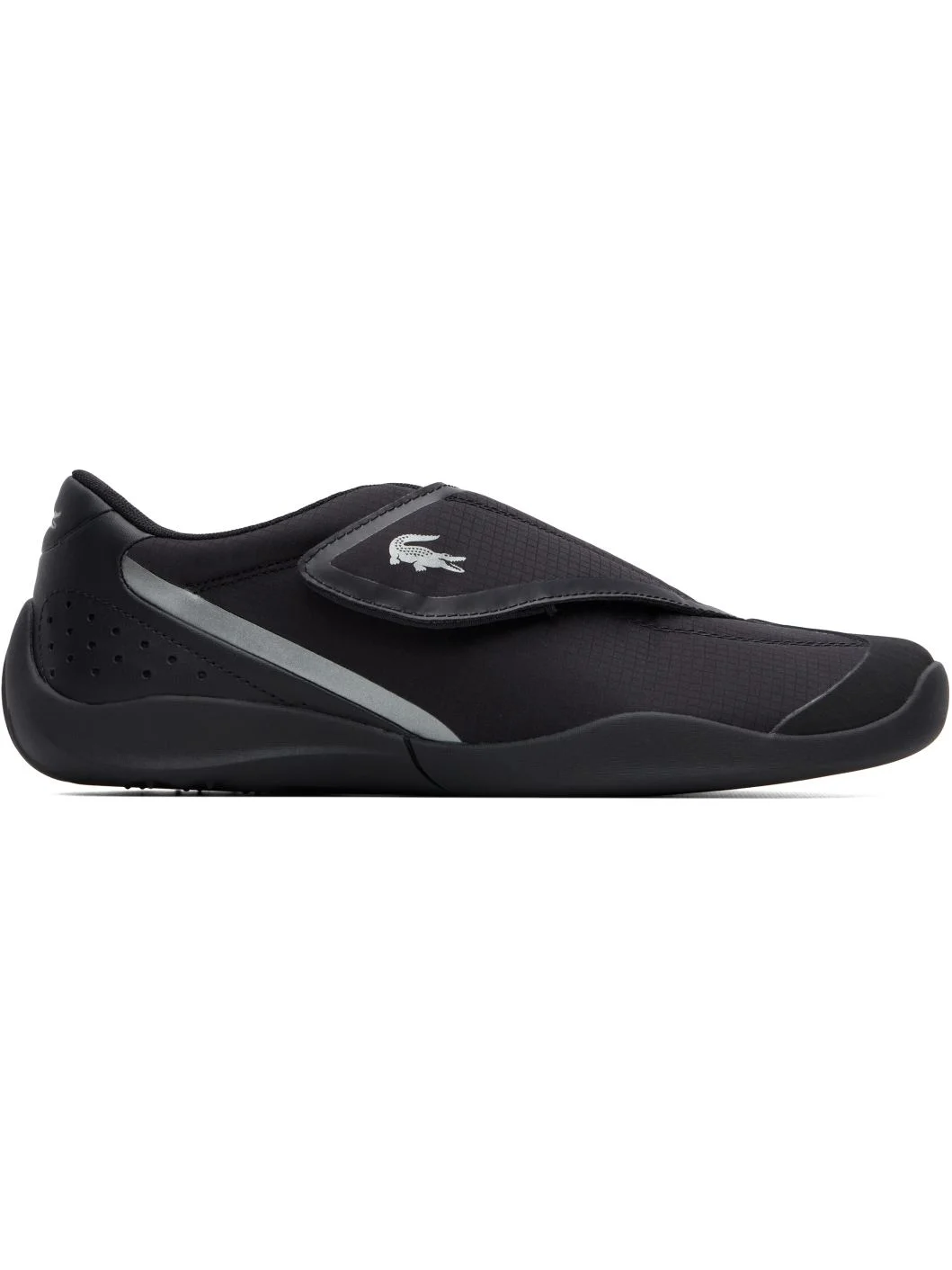 Black Protect Strap Sneakers - 1