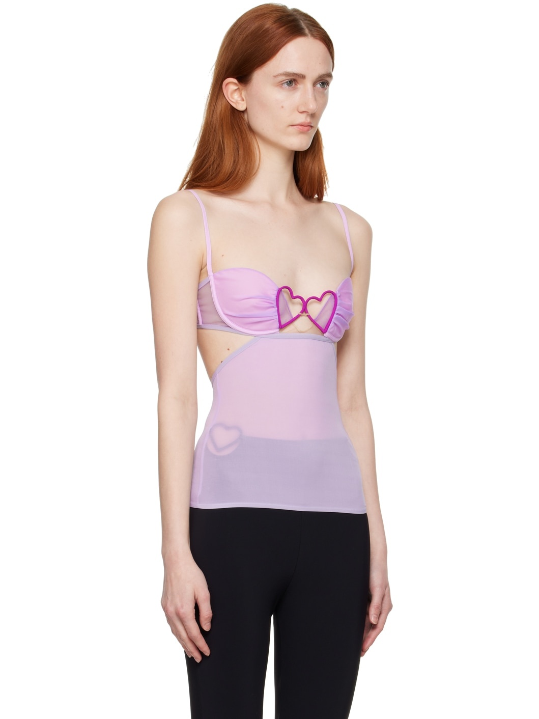 SSENSE Exclusive Purple Heart Camisole - 2