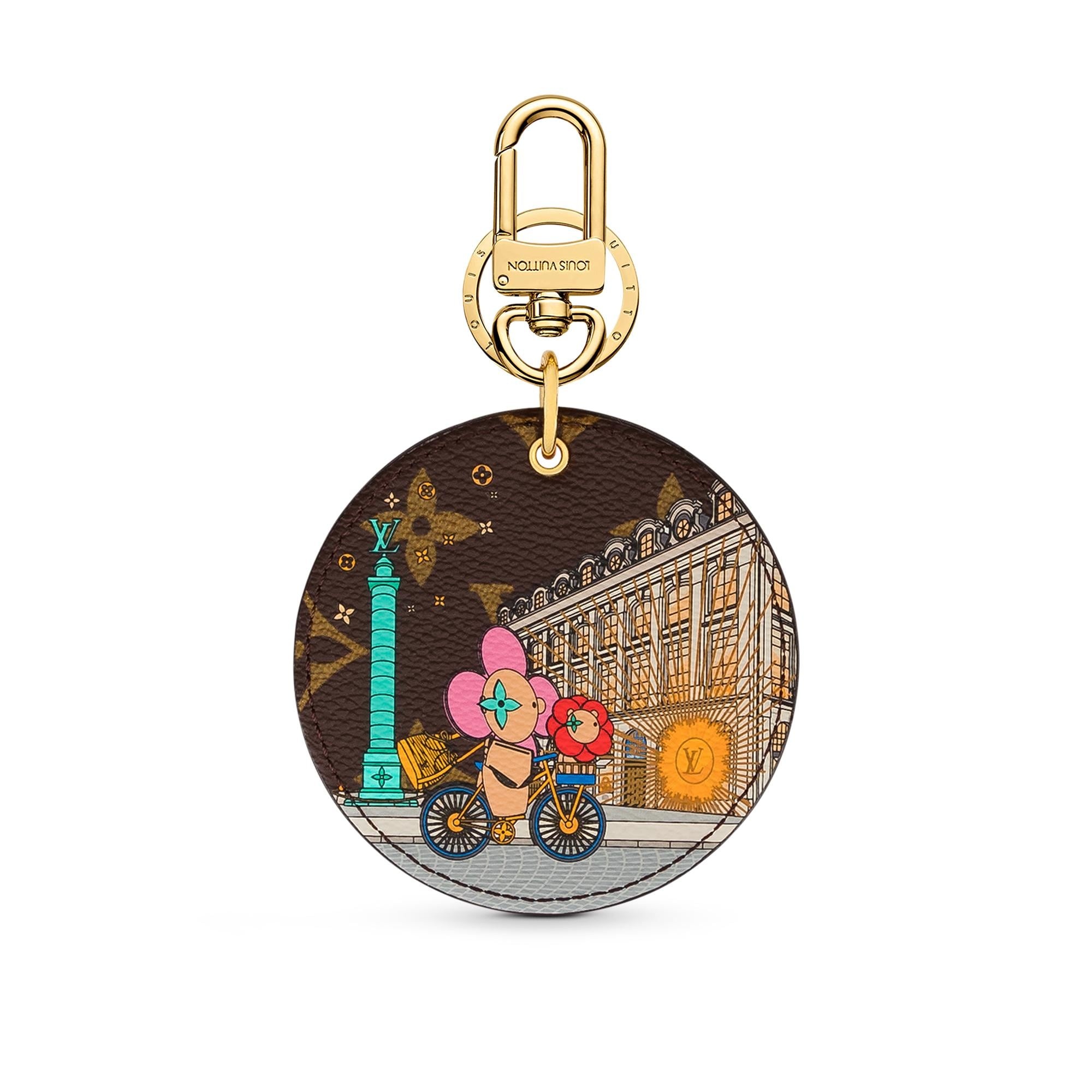Illustre Xmas Paris Bag Charm And Key Holder - 1