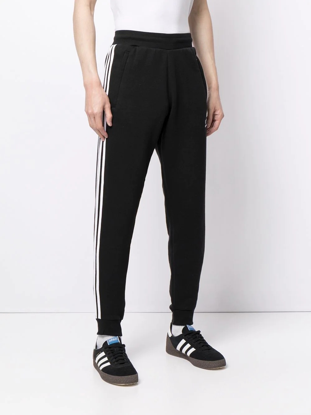 side-stripe logo track pants - 3