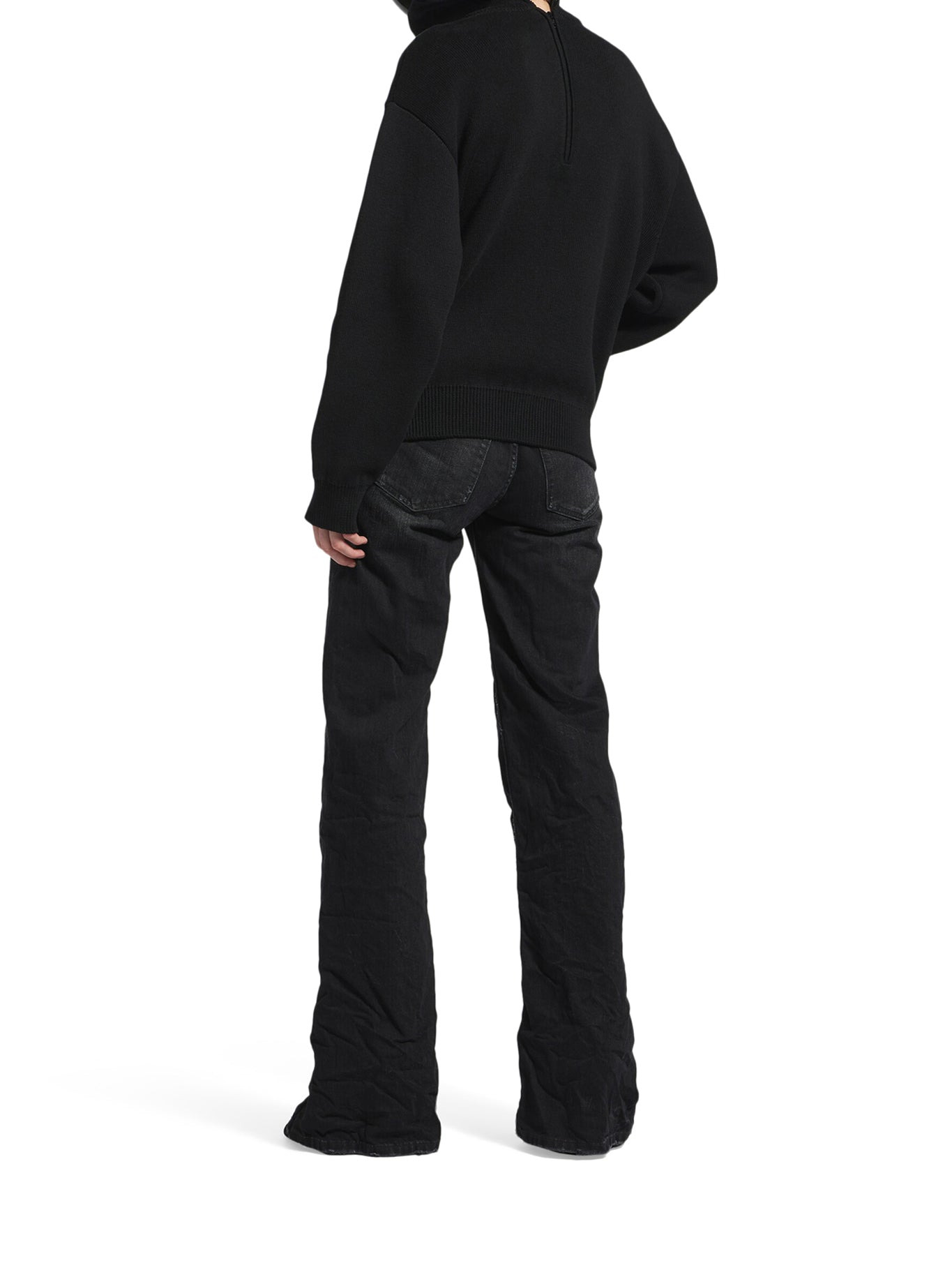 WORKED COTTON SWEATER - 3