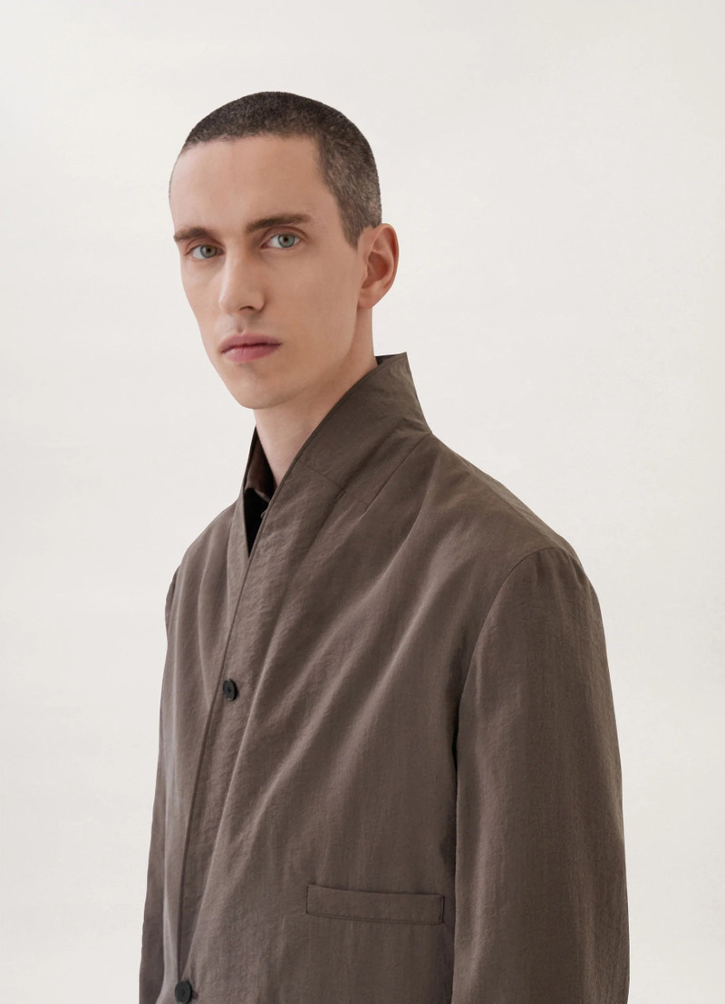 BELTED DOUBLE BREASTED JACKET
DRY SILK 6