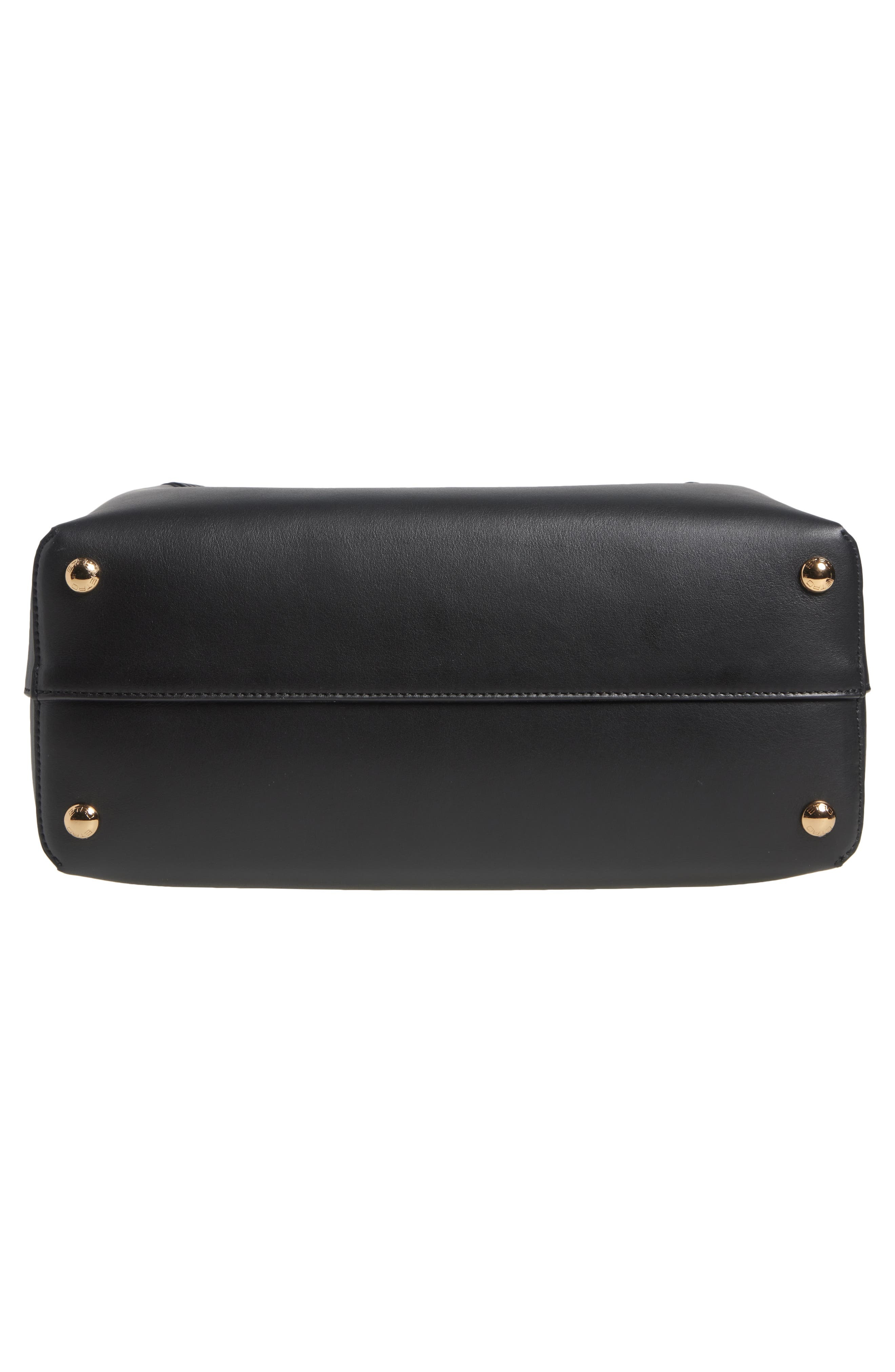 Etro Small Libra Leather Shopping Tote in N0000 Black at Nordstrom - 6