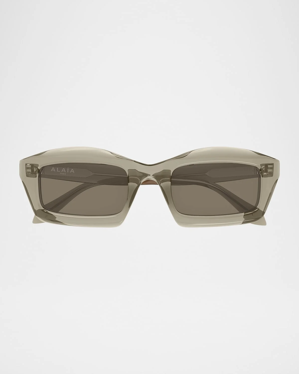 Rectangle Acetate Sunglasses - 1