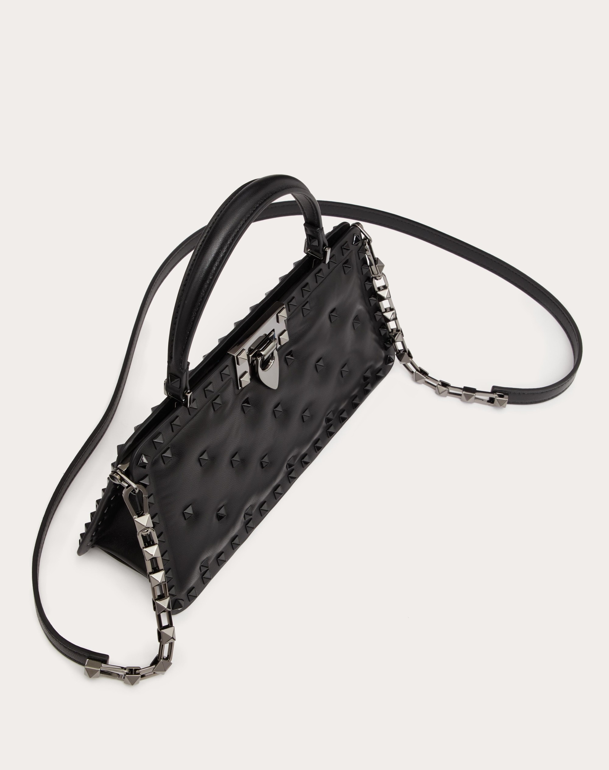 ROCKSTUD PADDED NAPPA HANDBAG - 5