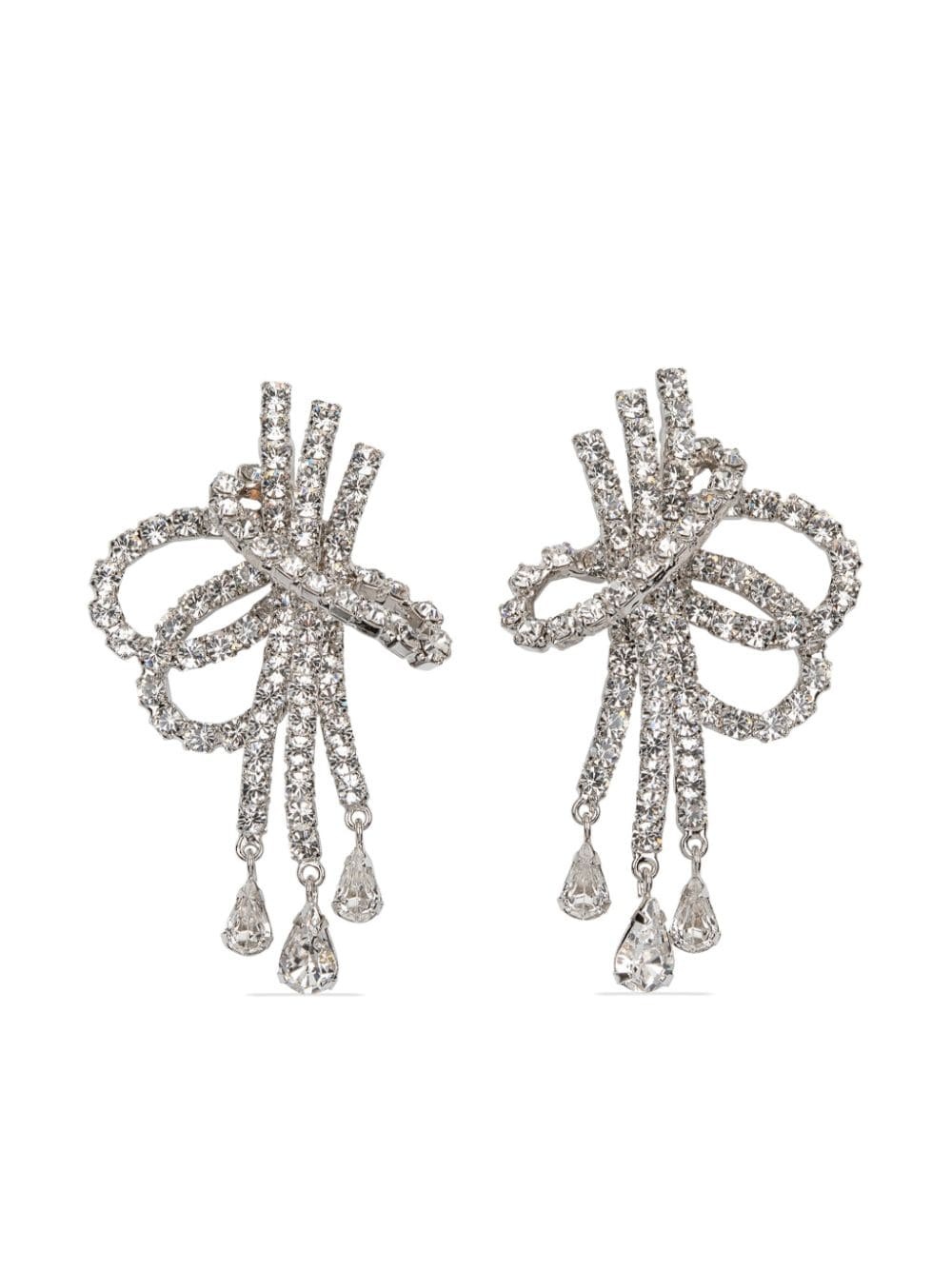 Chandler crystal-embellished earrings - 1