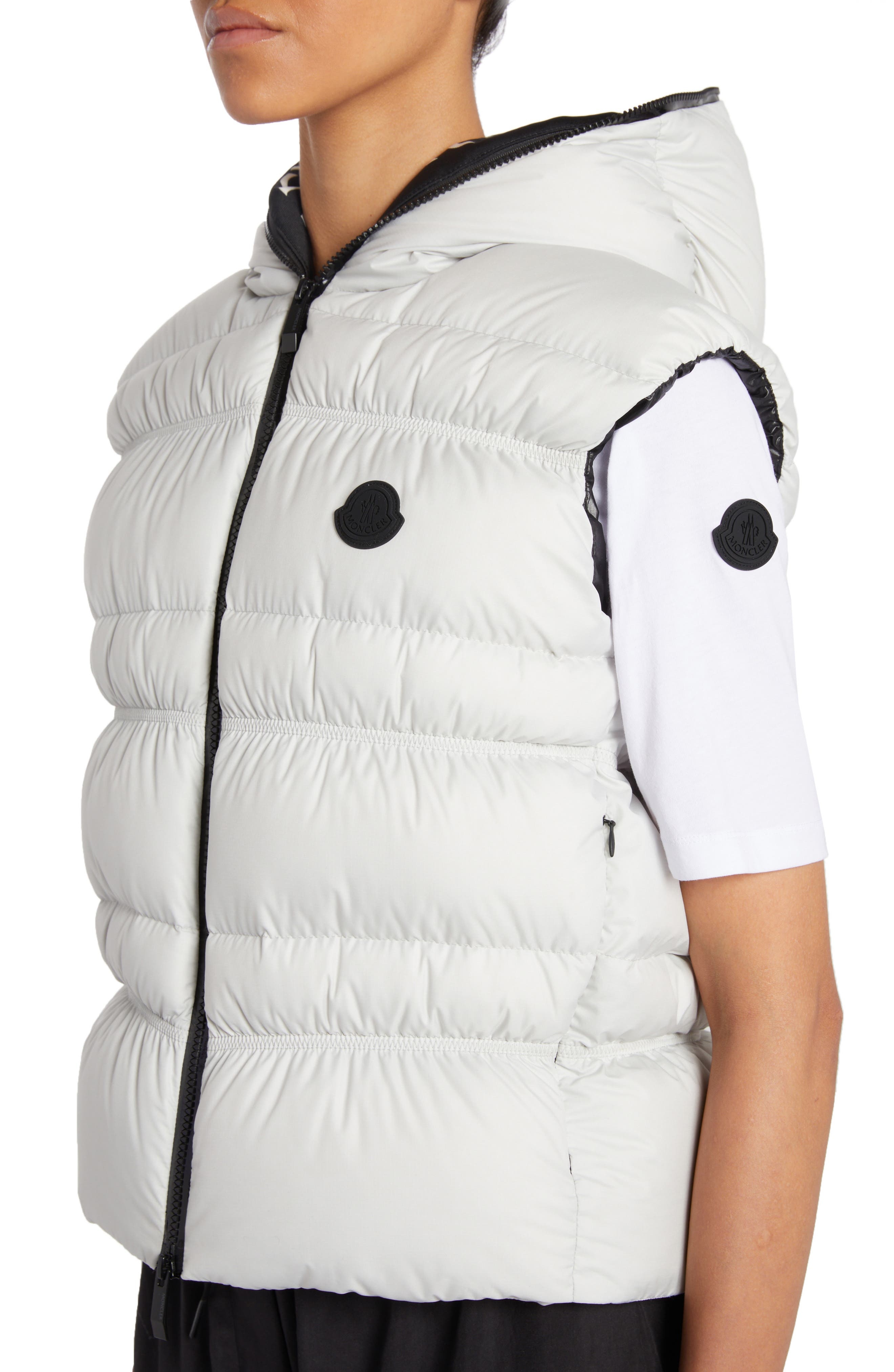 Weser Hooded Down Puffer Vest - 4