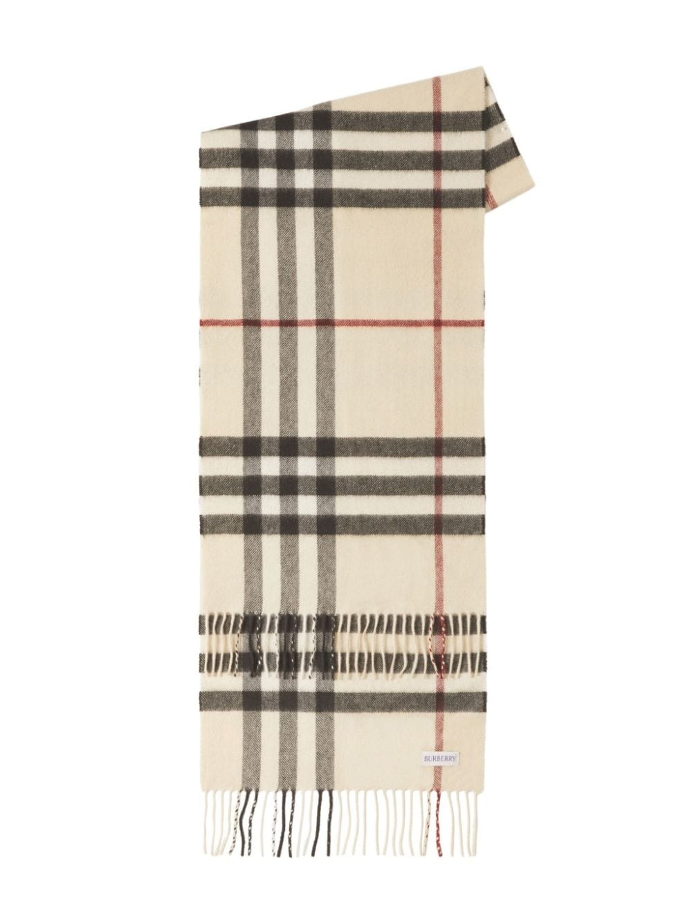 The Burberry Check cashmere scarf - 2