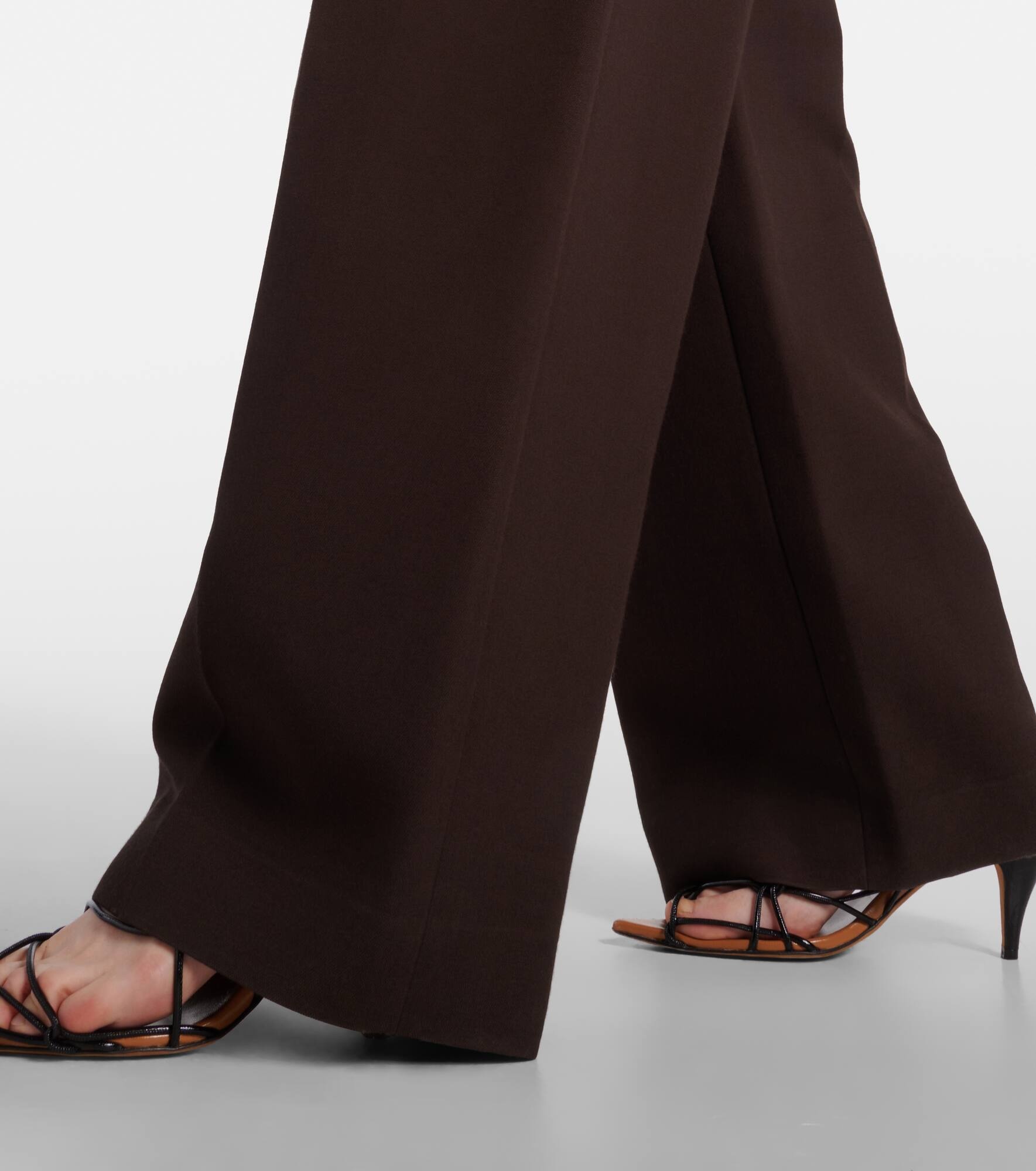 Marine wide-leg pants - 5