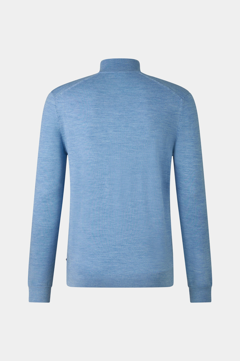 BOGNER Virgin wool troyer Ouri in Light blue outlook