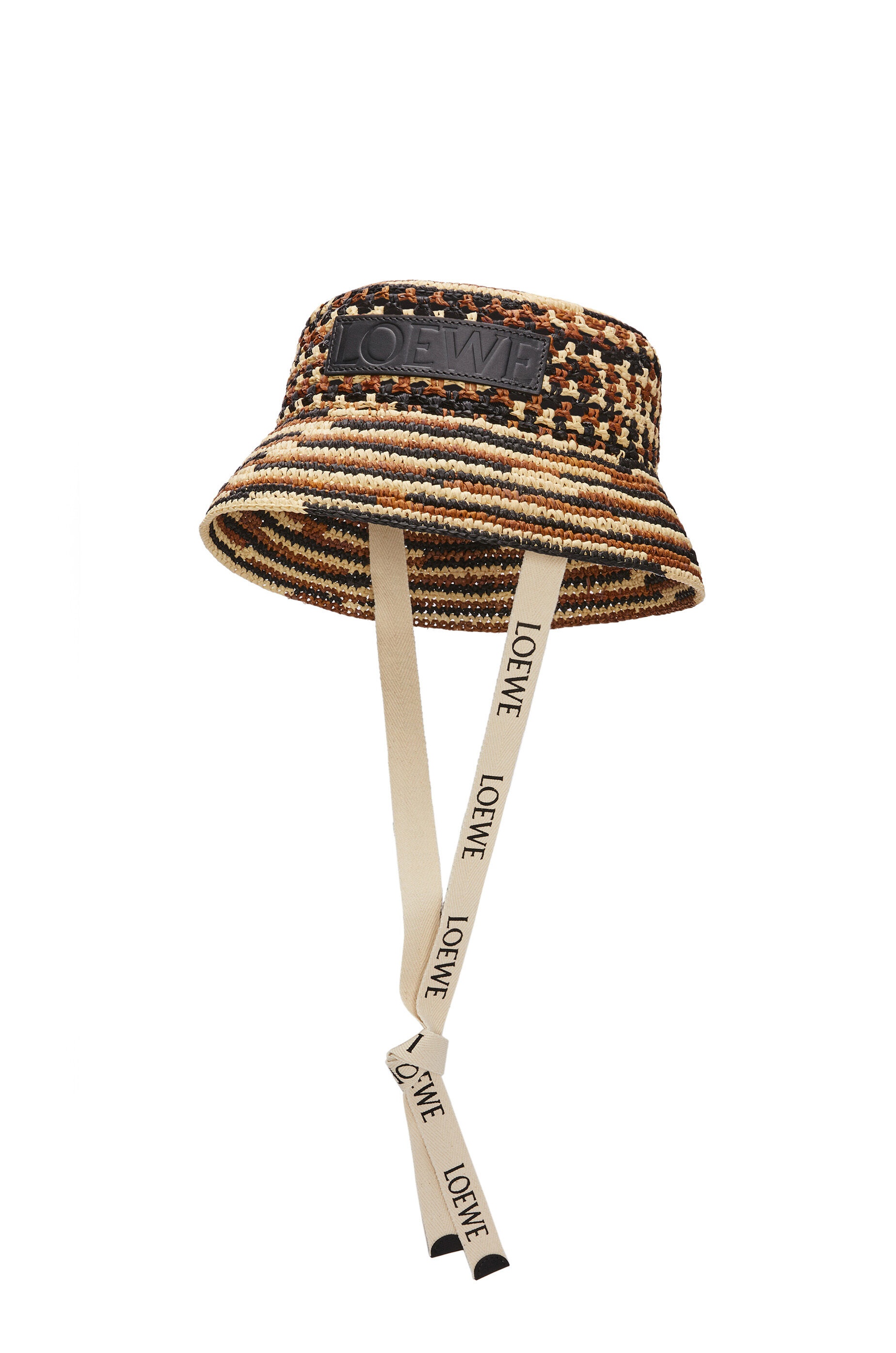 Bucket hat in raffia - 2