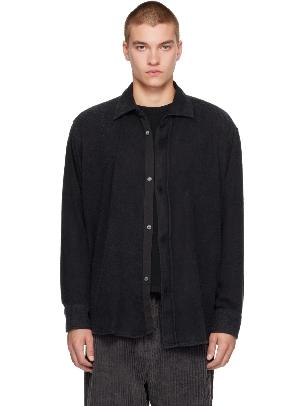 Black Gambler Shirt - 1
