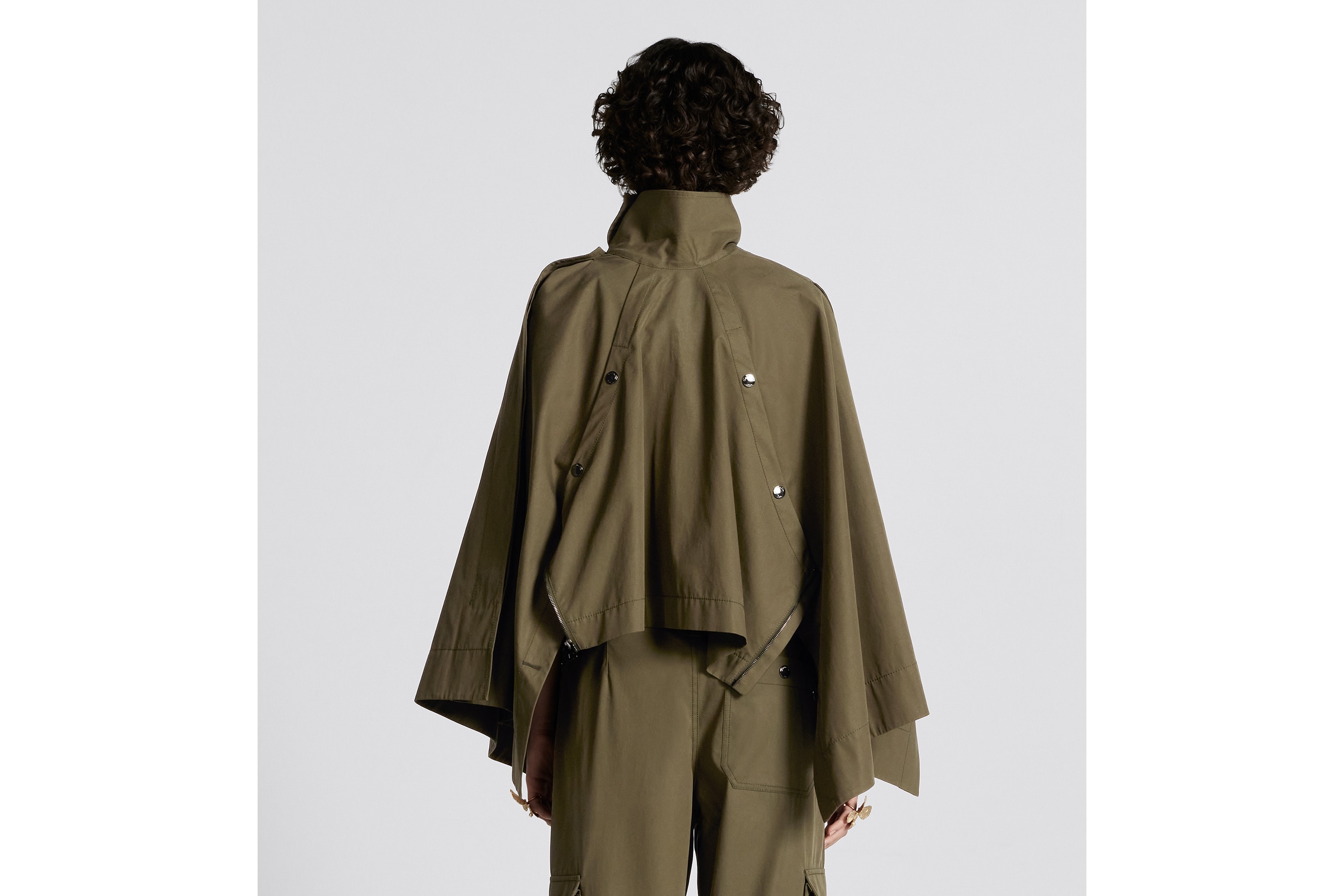 Cape-Effect Peacoat - 7