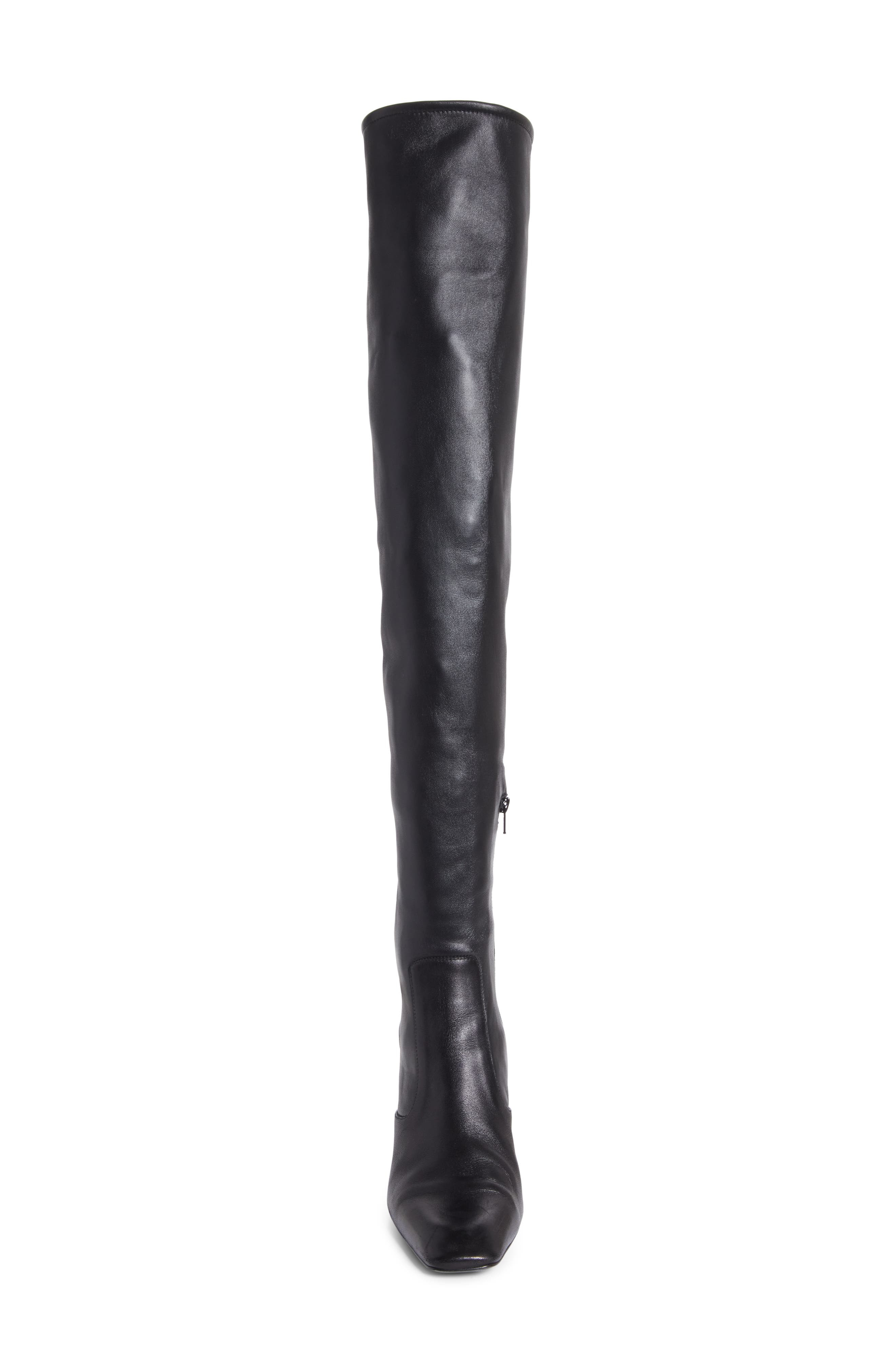 TOTEME Over the Knee Stretch Boot in Black at Nordstrom - 4