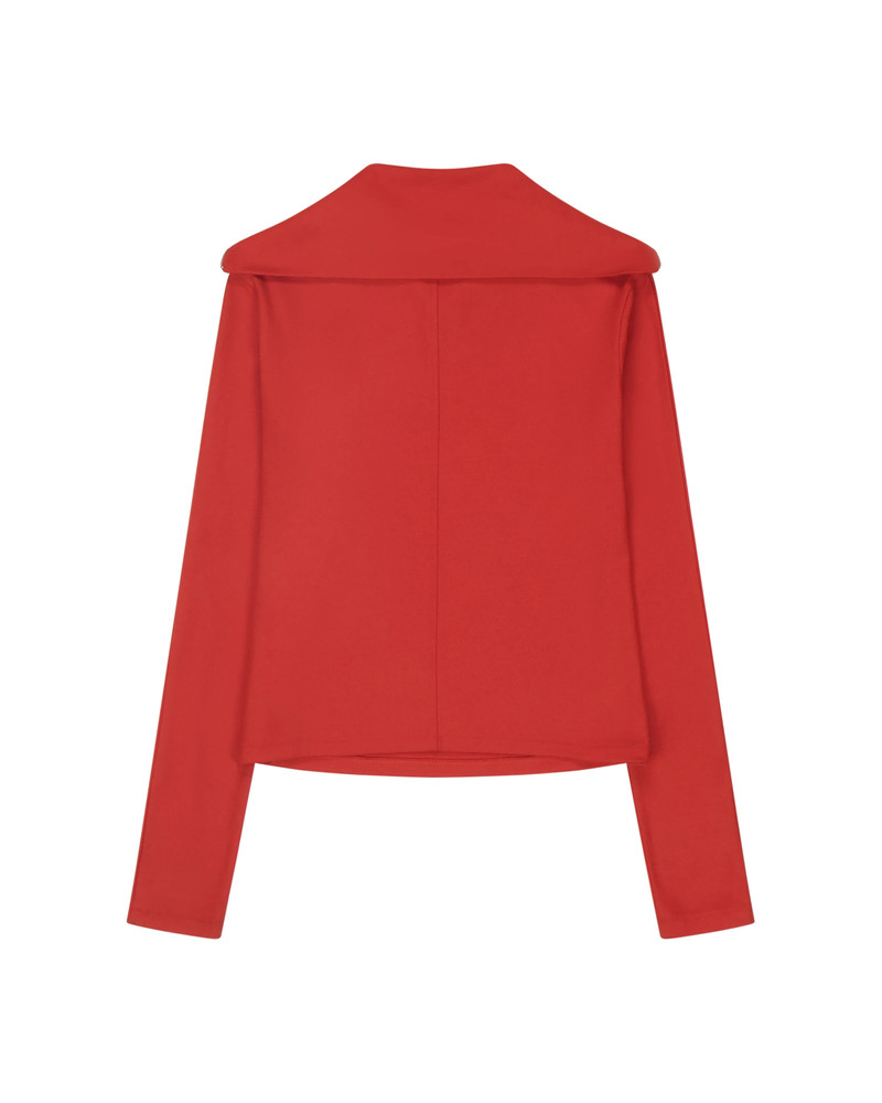 entire studios APEX WOOL TOP RED outlook