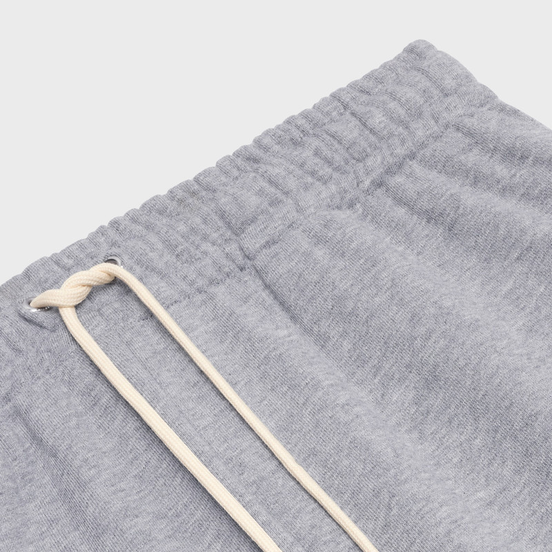 CELINE-EMBROIDERED TRACK PANTS IN COTTON 3