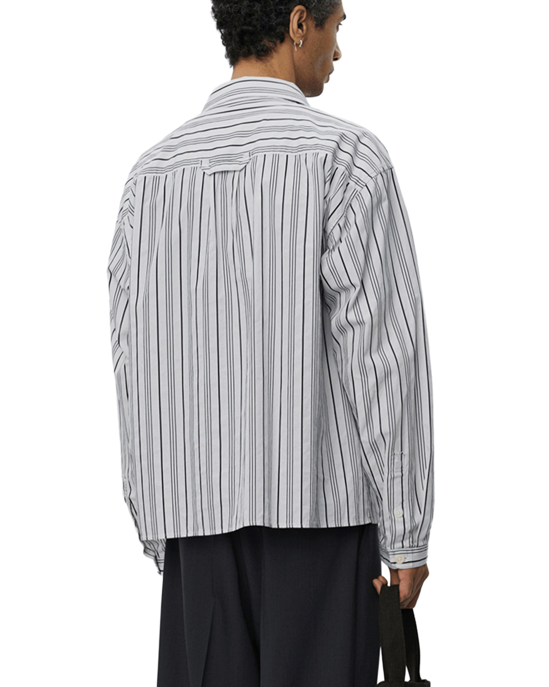 Snooze Shirt Grey Raised Stripe - 2