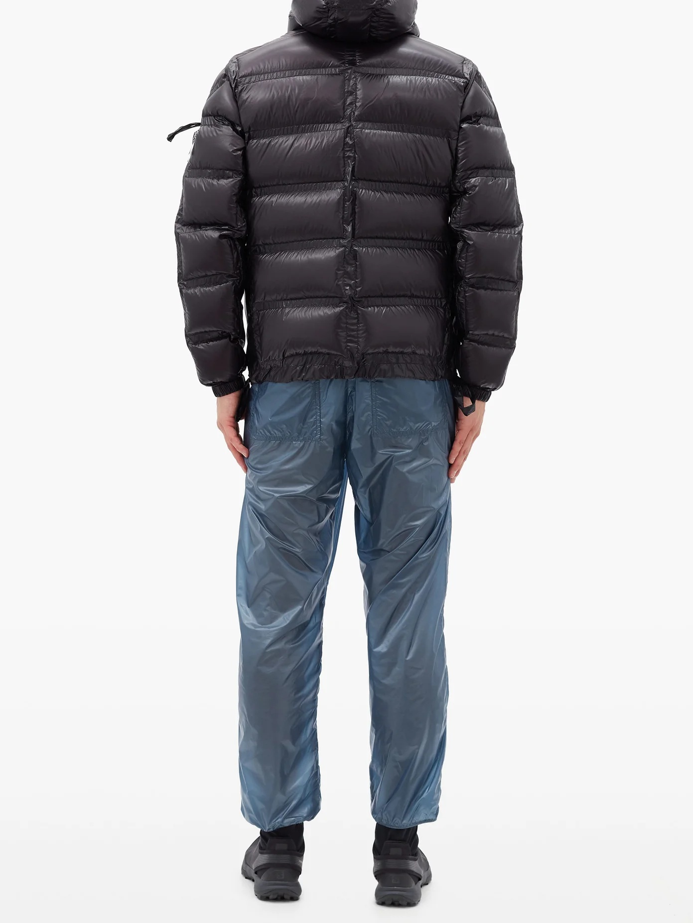 Lantz quilted down hooded jacket - 5