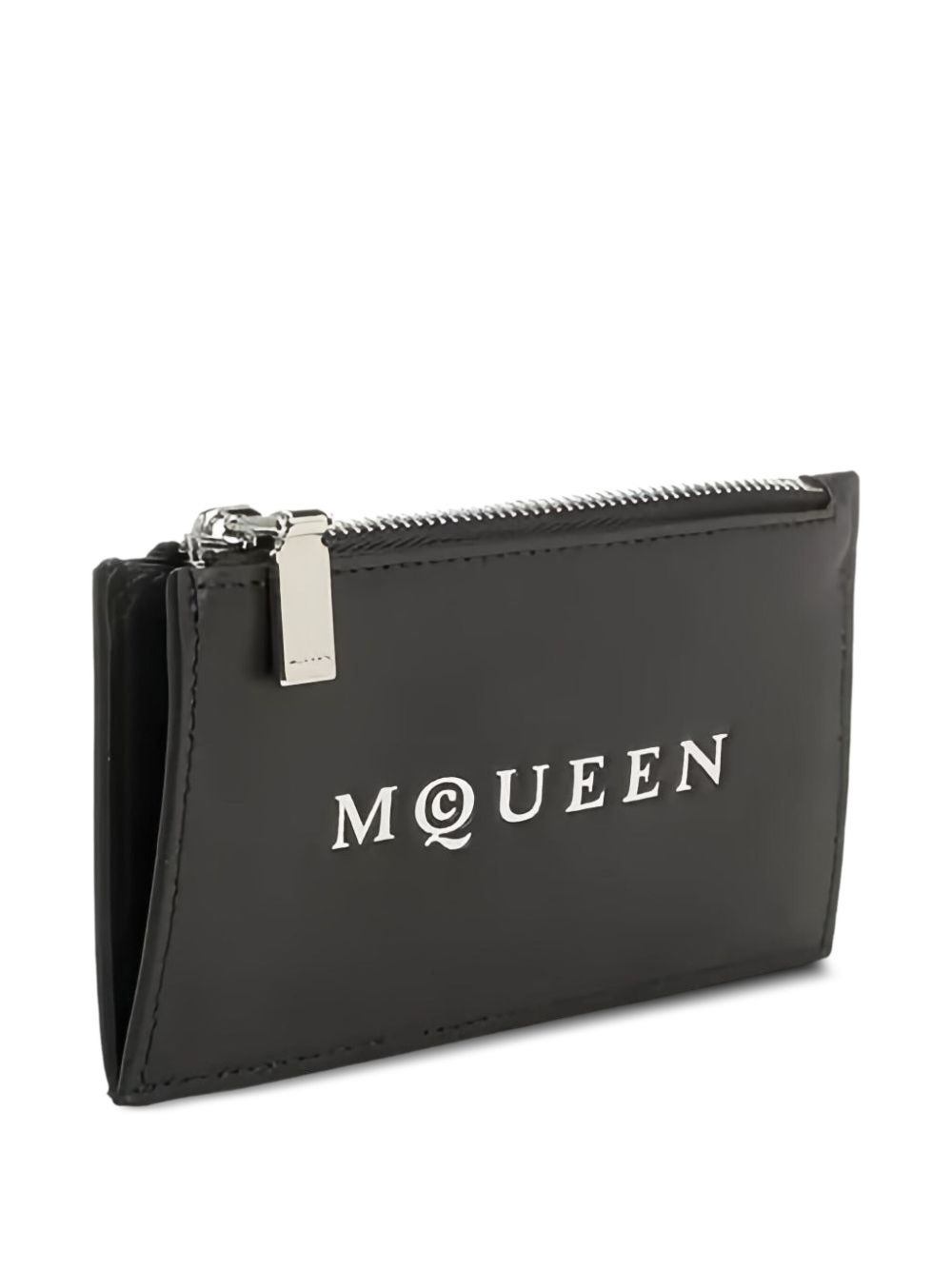 debossed-logo zipped cardholder - 2