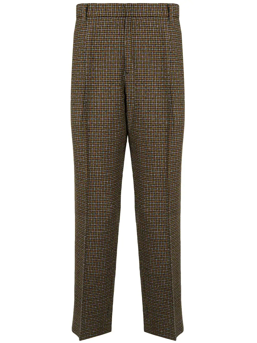 tailored tweed trousers - 1