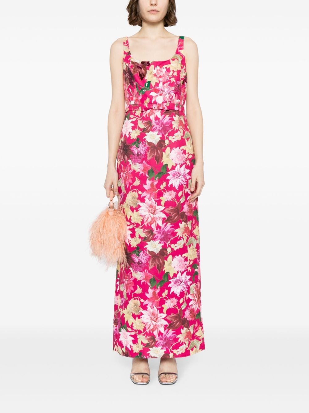 Lana floral-print gown - 2
