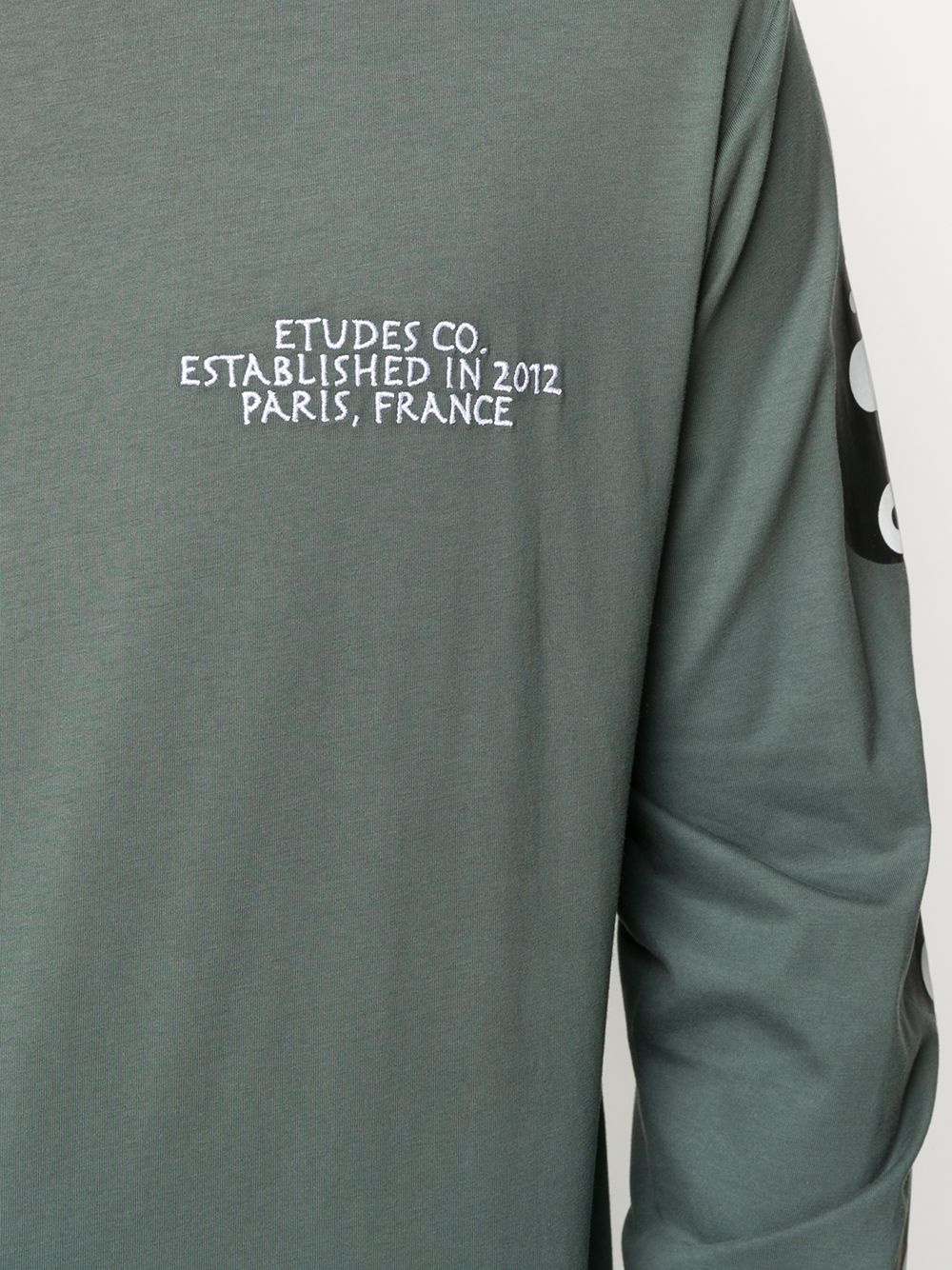 long sleeve logo top - 5