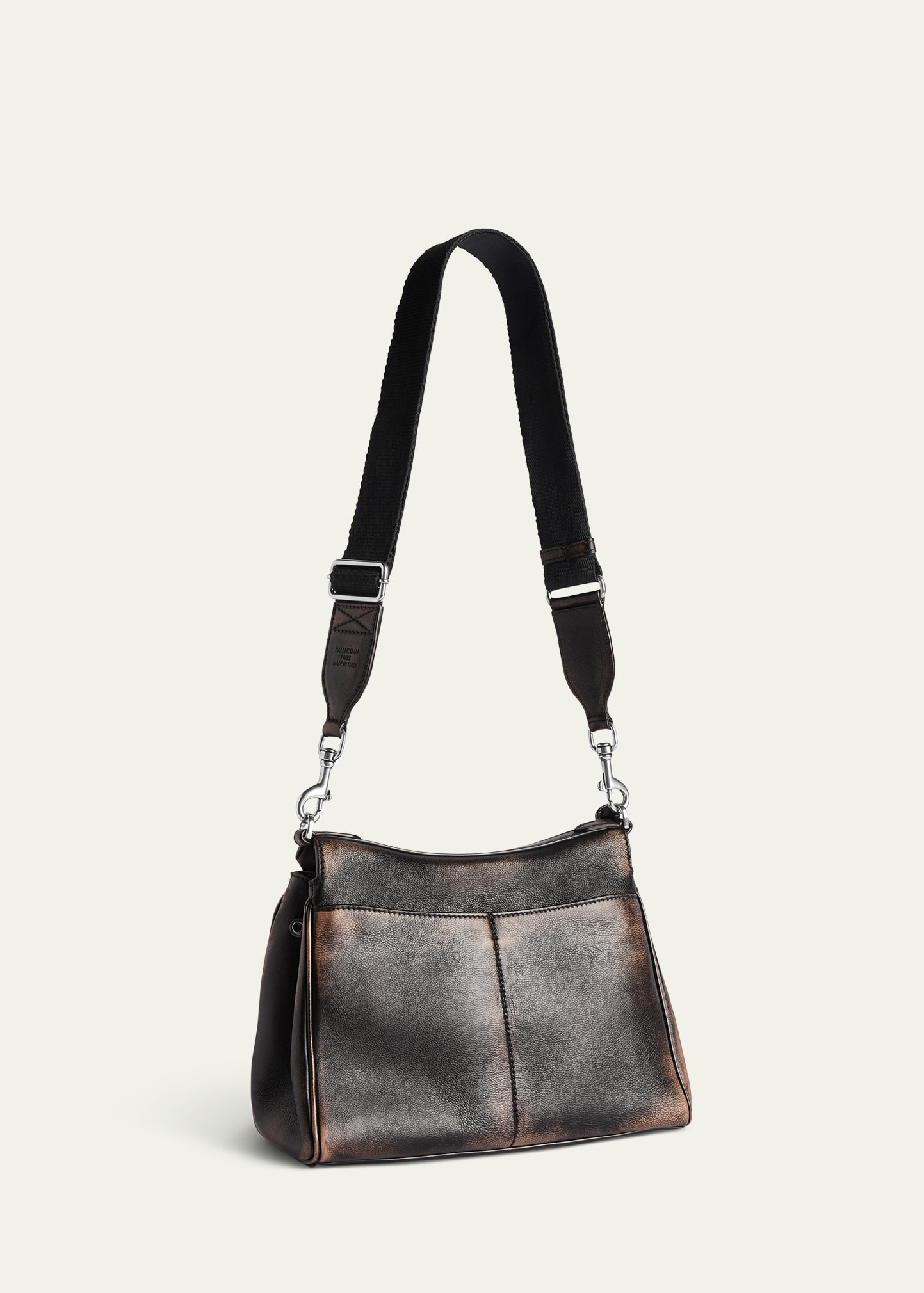 Men's Rodeo Small Calfskin Messenger Bag - 3
