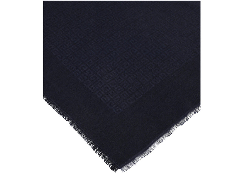 Givenchy Givenchy Oversized 4G Logo Scarf Dark Blue outlook