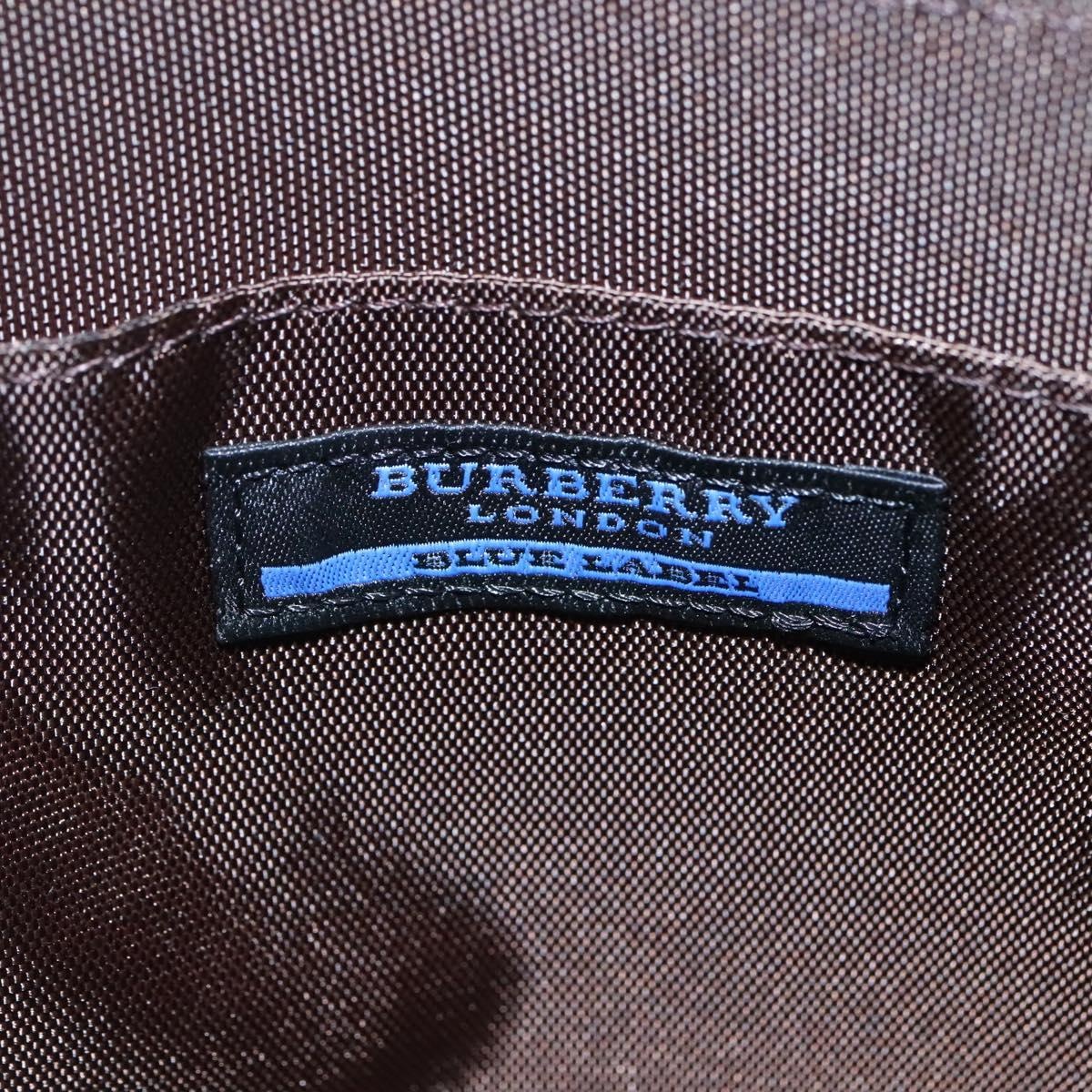 Burberry Nova Check Blue Label Shoulder Bag Canvas Beige Brown - 13