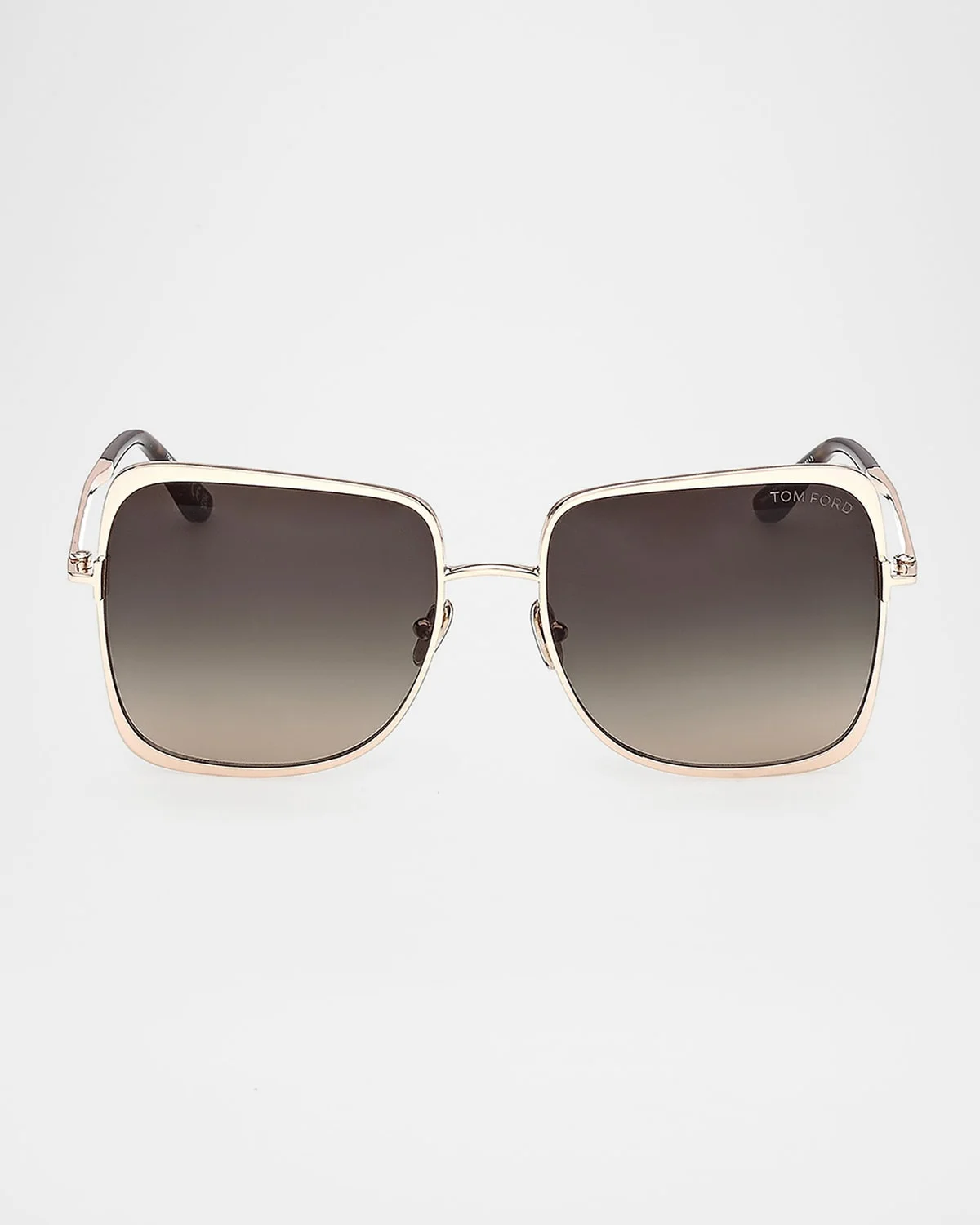 Chloe Square Metal Sunglasses - 1