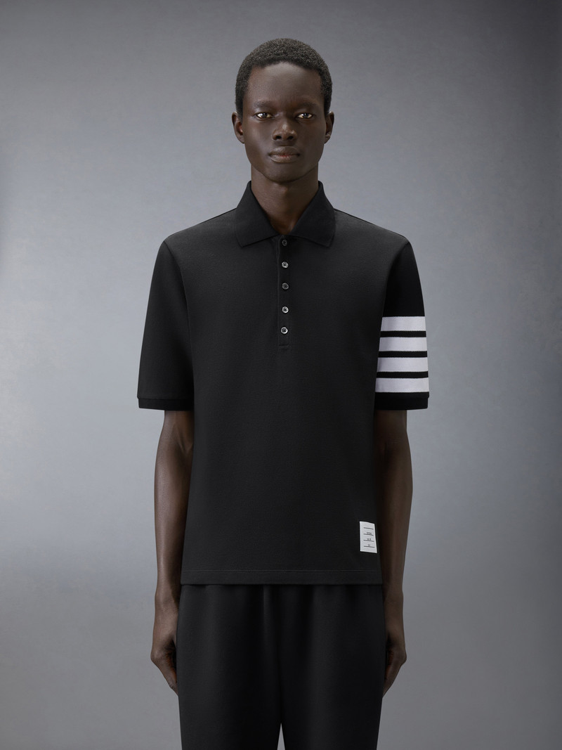 Thom Browne PIQUE 4-BAR POLO outlook