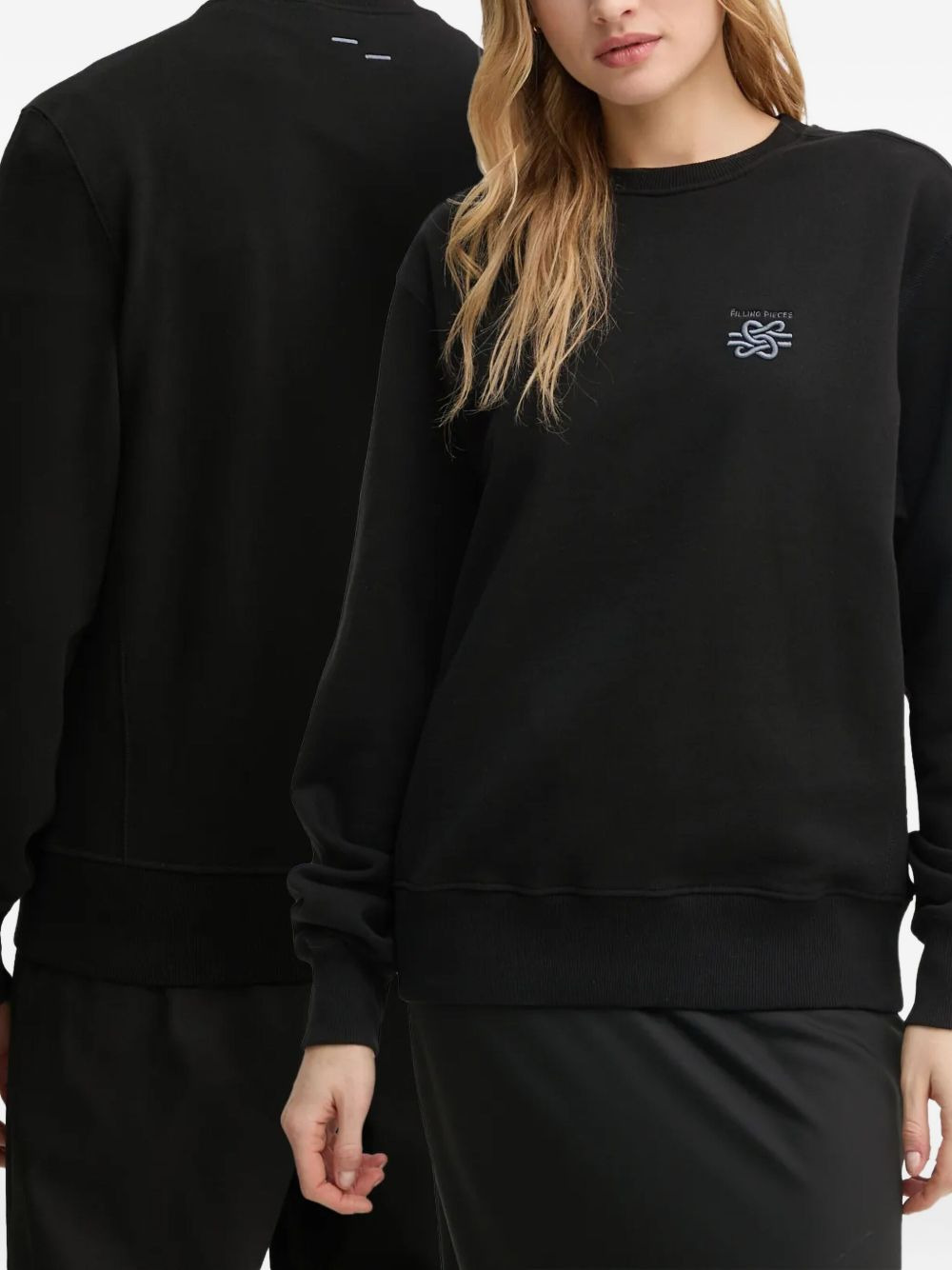 embroidered logo sweatshirt - 3