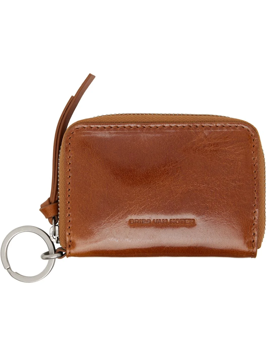 Brown Zip Wallet - 1