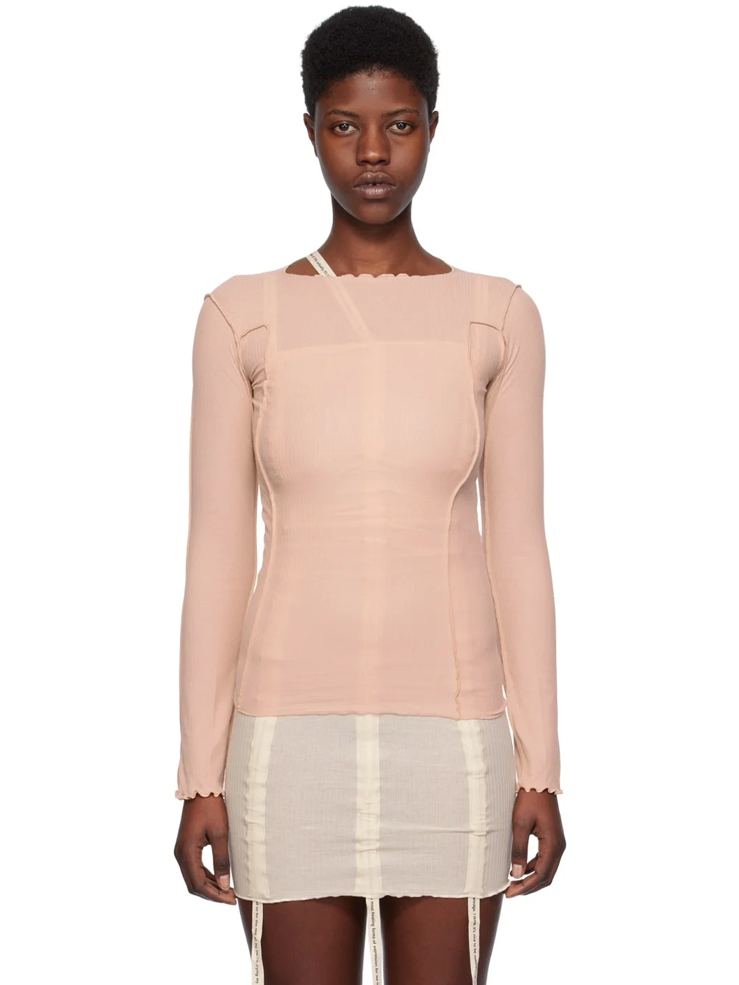 Pink Omato Long Sleeve T-Shirt - 1