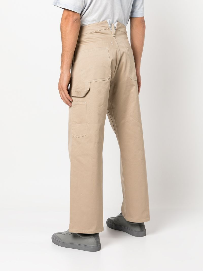 straight-leg cotton trousers 4