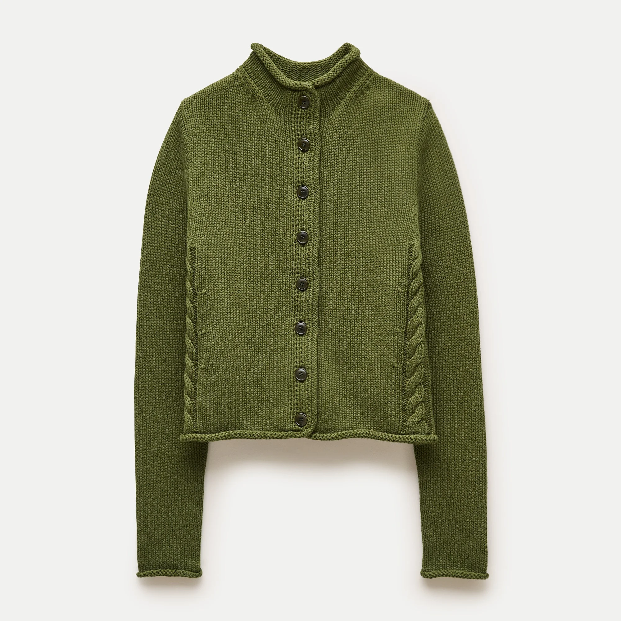 Rollneck™ reversible cardigan - 1