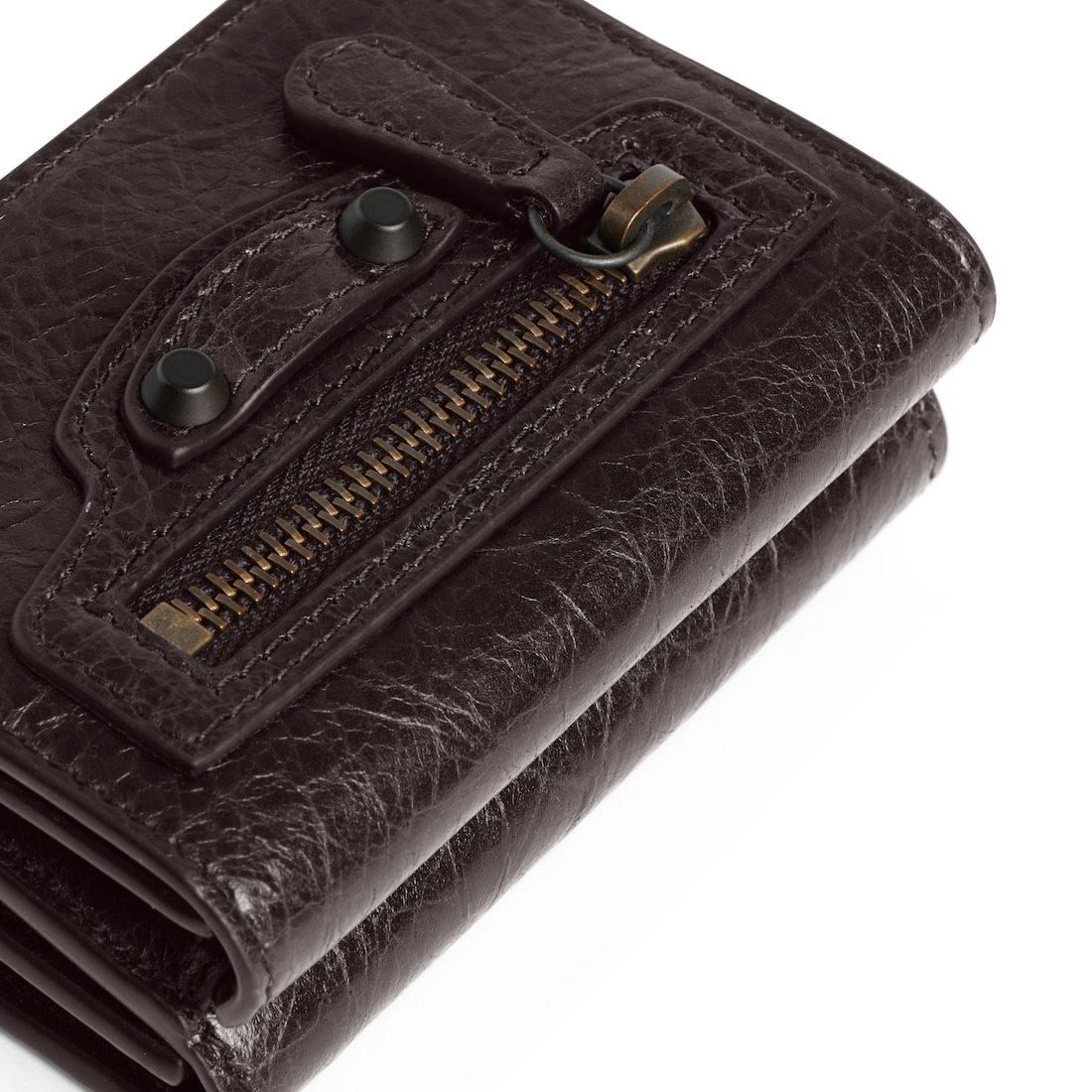 Women's Le City Mini Wallet in Espresso - 5