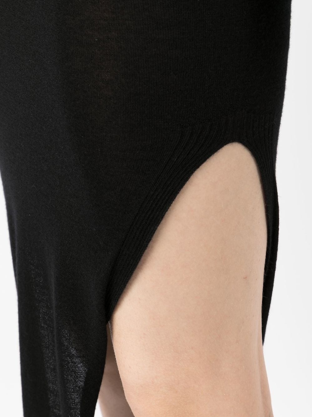 knitted cashmere dress - 10