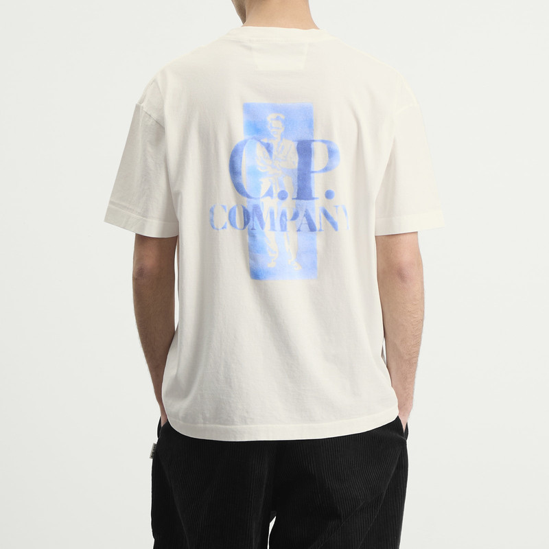 C.P. Company 30/1 Jersey Comfort Logo T-Shirt 3