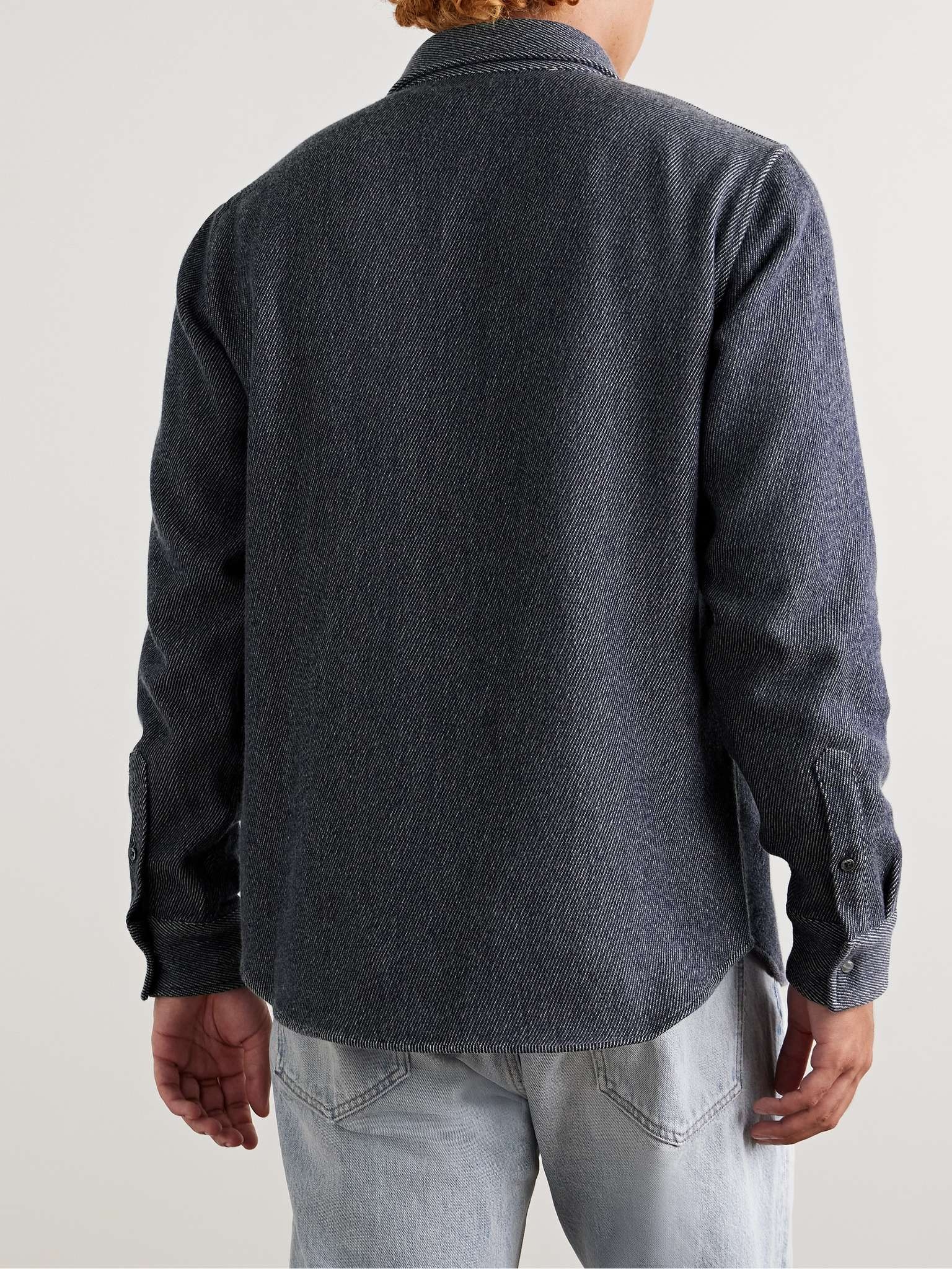 Cashmere and Cotton-Blend Flannel Shirt - 3