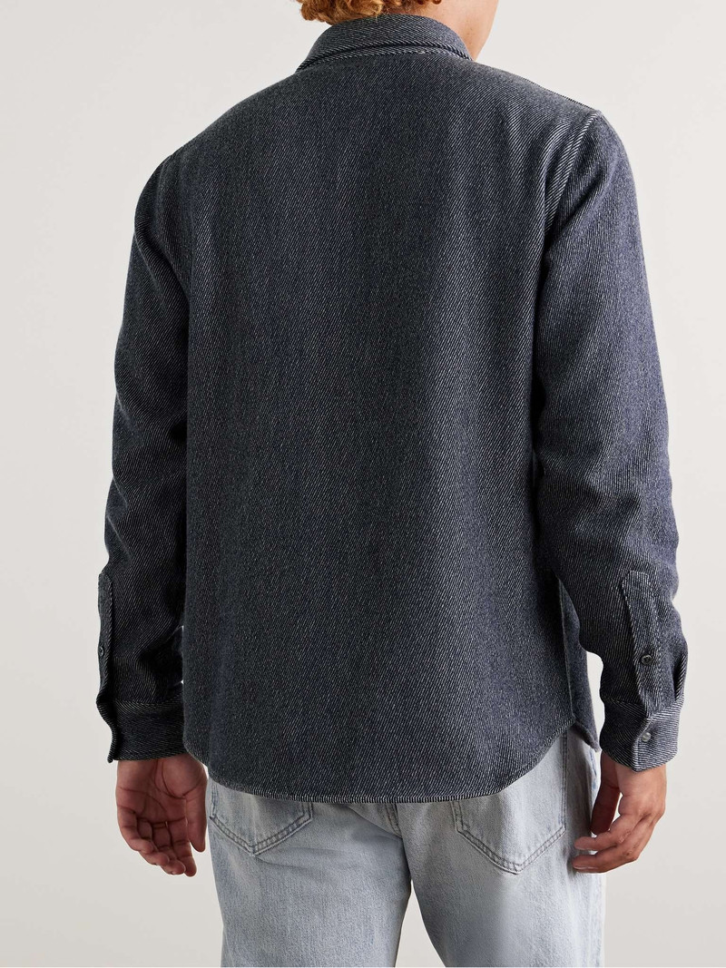 Cashmere and Cotton-Blend Flannel Shirt 3
