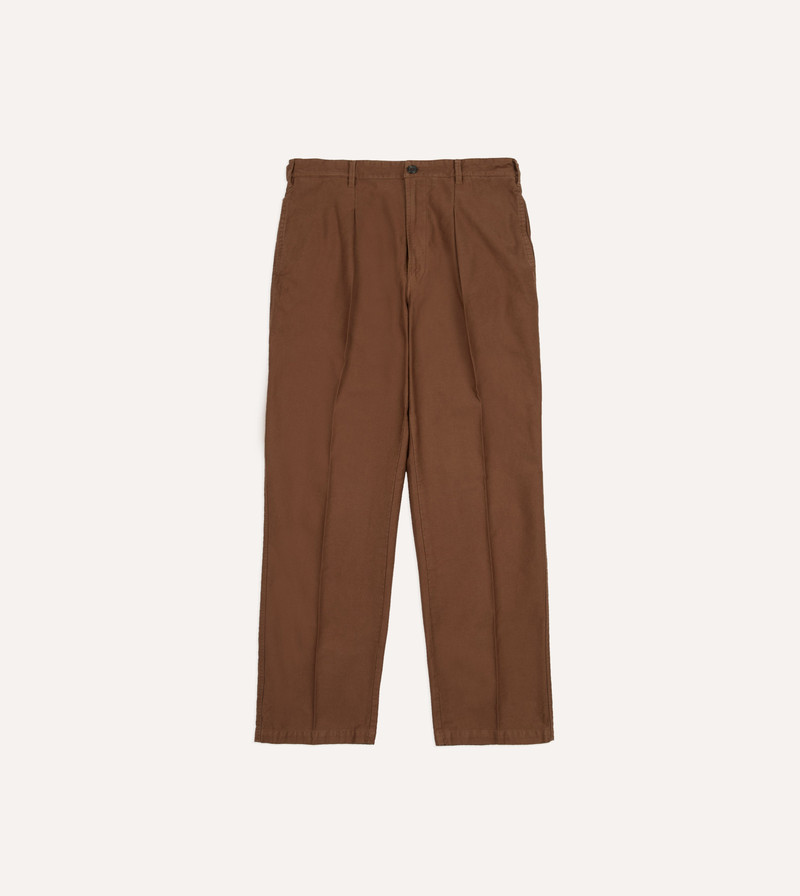 Tobacco Summer Moleskin Games Trouser - 1
