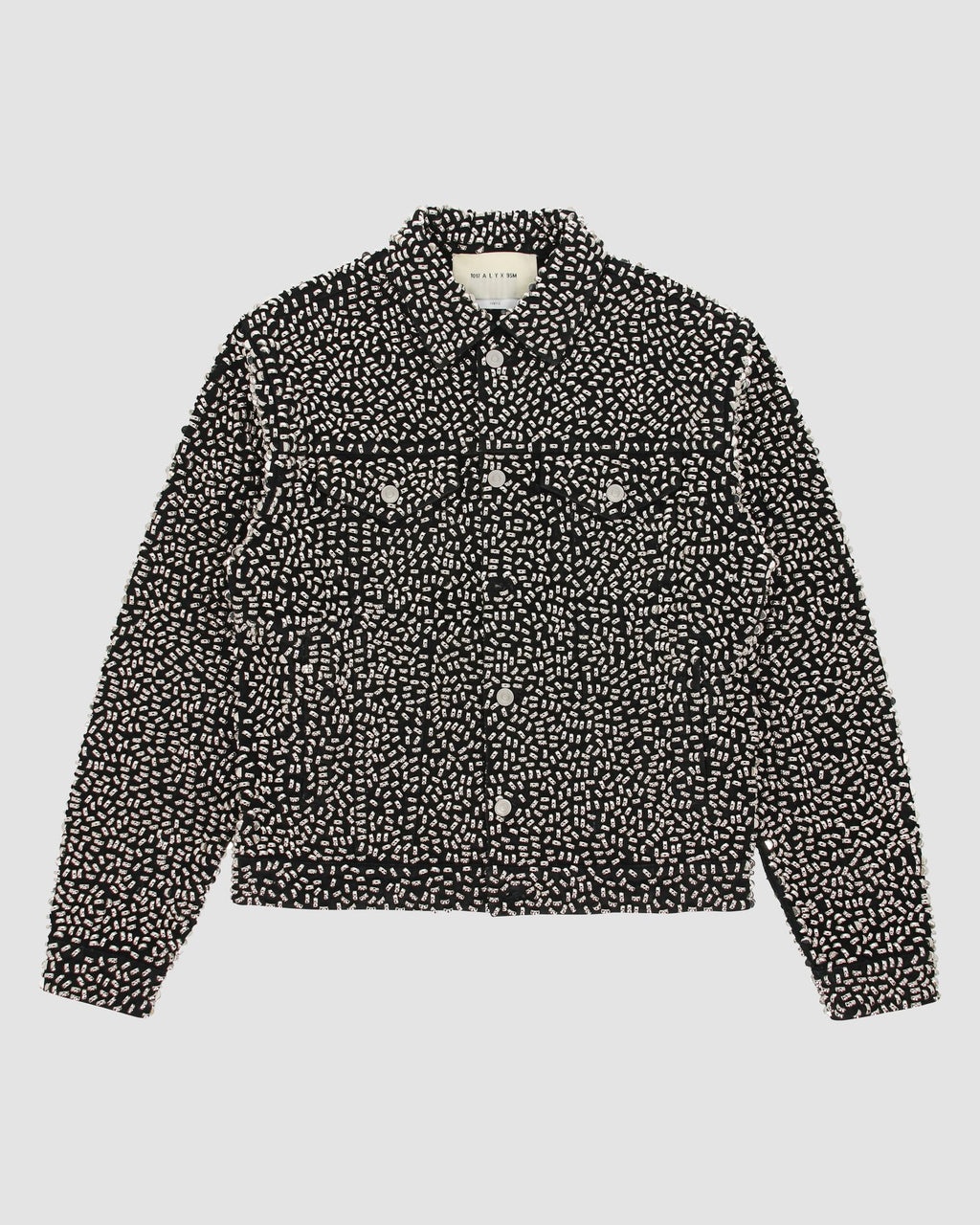 UNISEX STUDDED DENIM JACKET MADE TO ORDER - 1