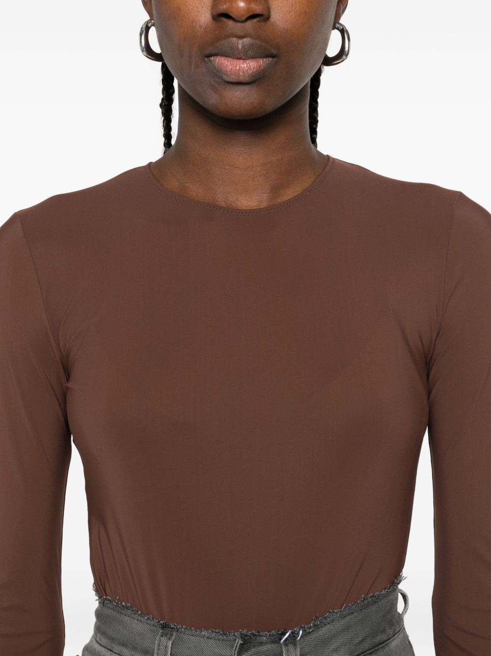 long-sleeve bodysuit - 5