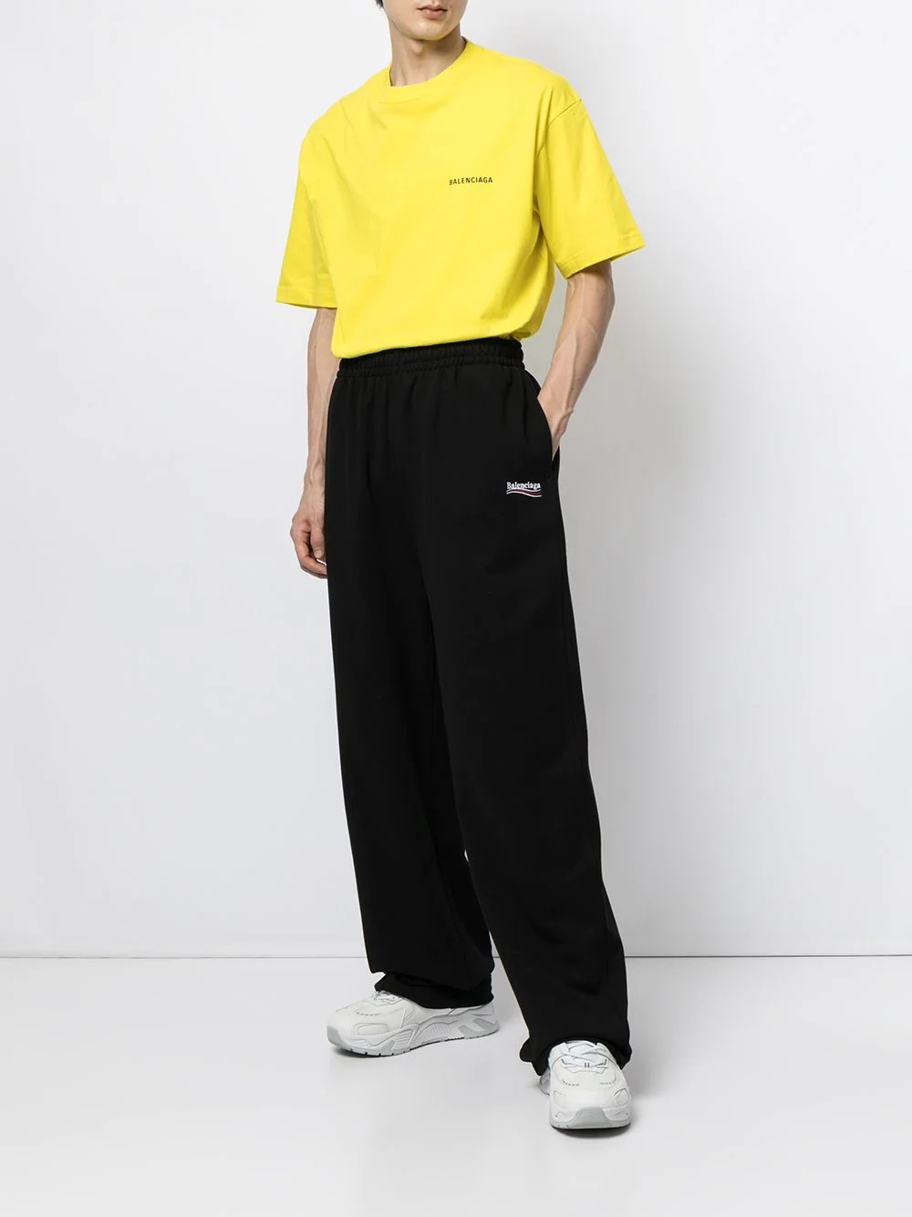 Political Campaign logo track pants - 2