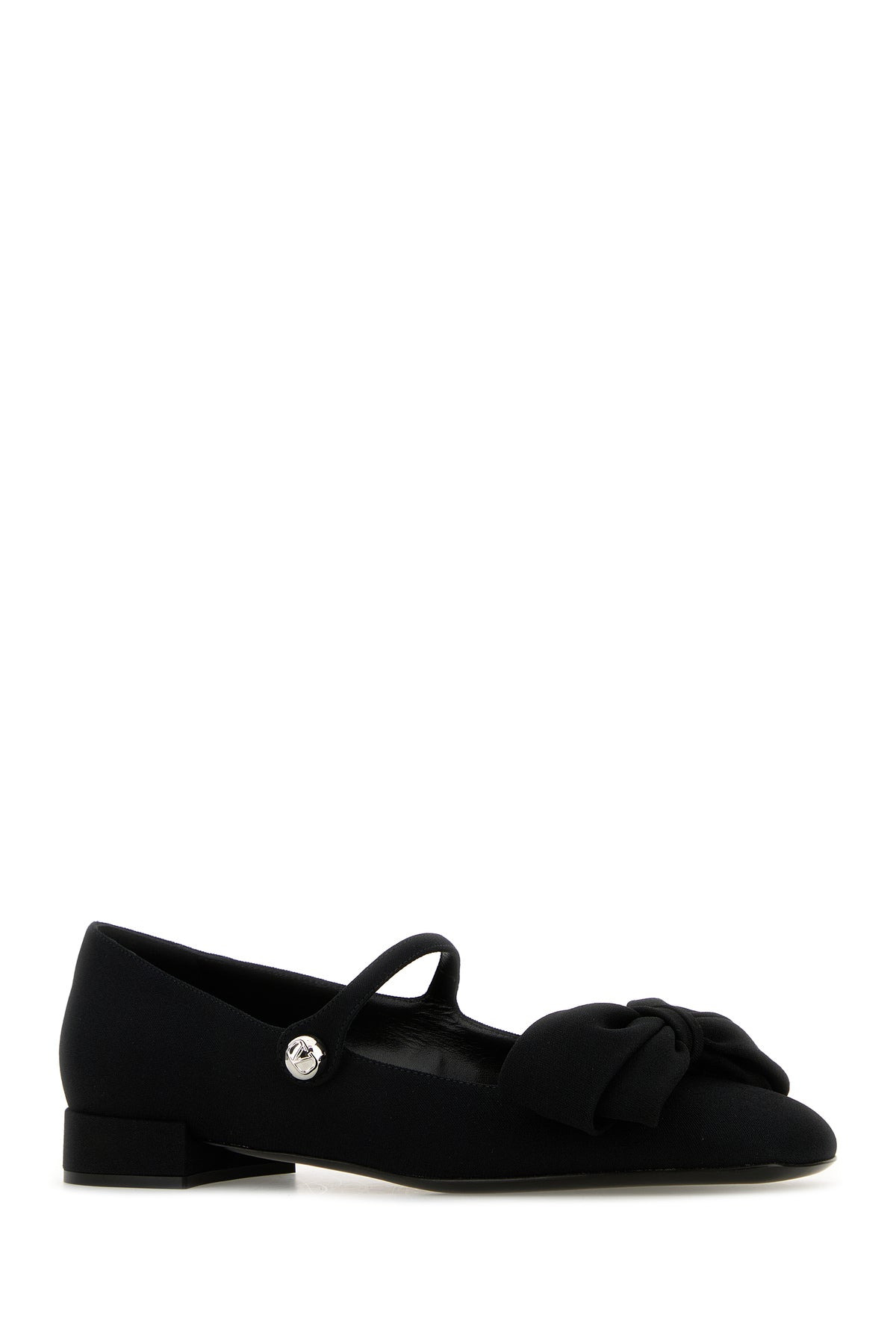 Black crepe Bowjane ballerinas - 2