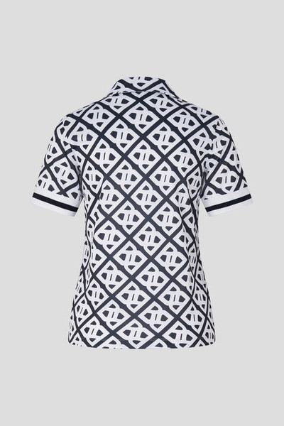 BOGNER Calysa functional polo shirt in Navy blue/White outlook