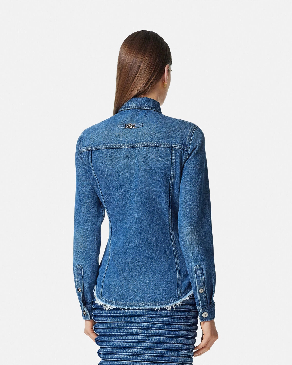 Denim Fitted Shirt - 5